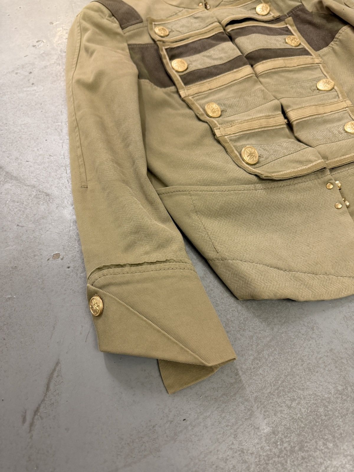 Marithe + Francois Girbaud Marithé François Girbaud Napoleon Military Panel Jacket Size XS / US 0-2 / IT 36-38 - 2 Thumbnail