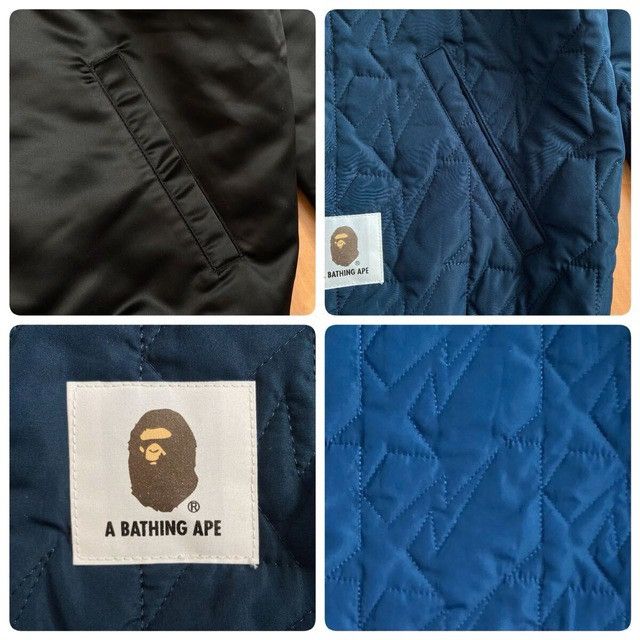 Bape 🔥Reversible🔥 BAPE STA Varsity Jacket a bathing ape star Size US M / EU 48-50 / 2 - 8 Thumbnail