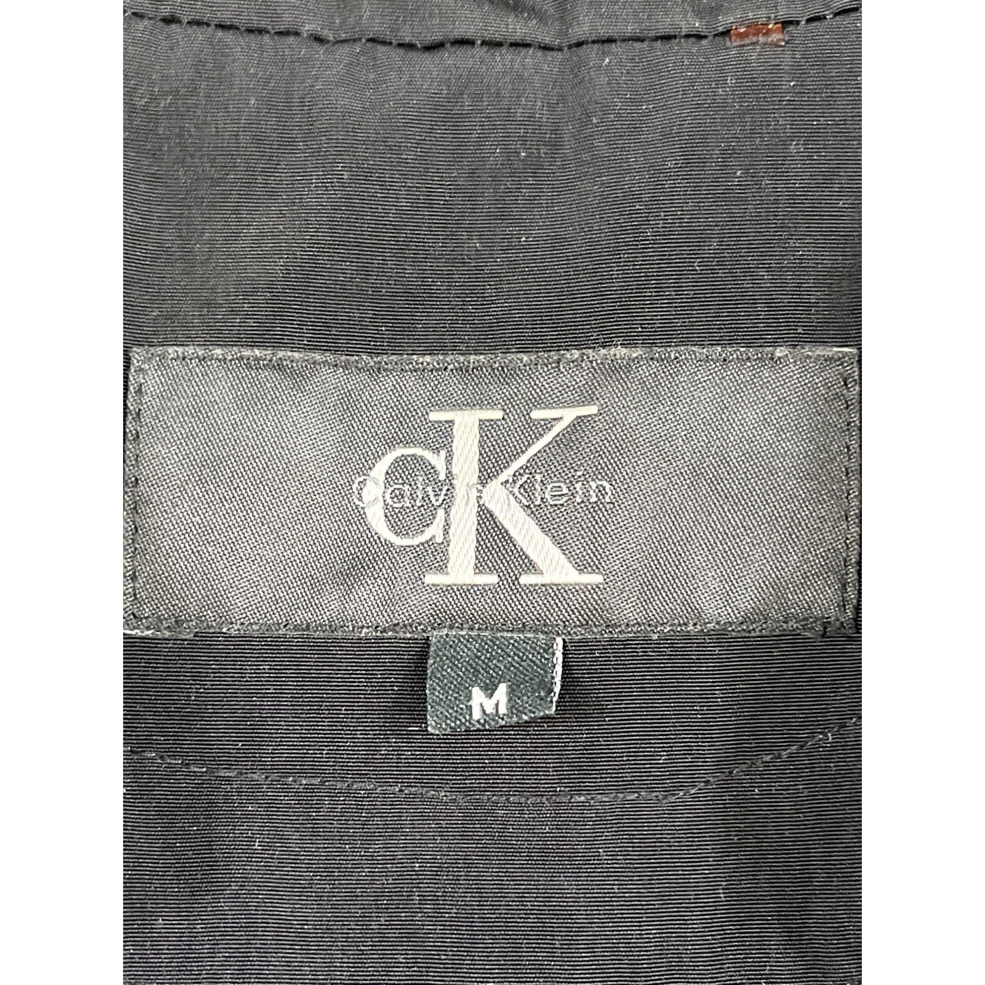 Calvin Klein Calvin Klein Women's Black Long Trench Coat Size M SKU 5773 Size M / US 6-8 / IT 42-44 - 3 Thumbnail
