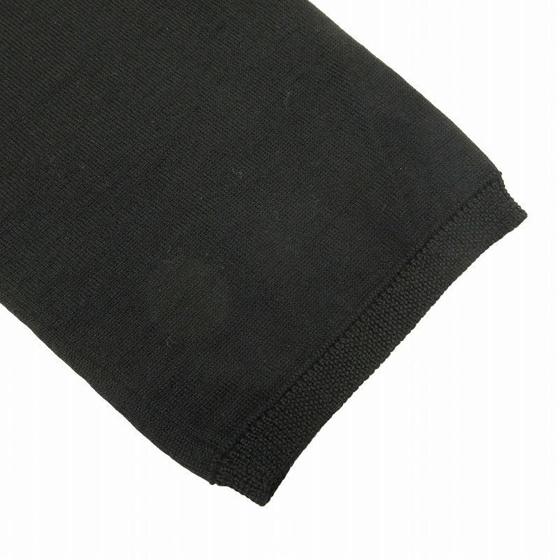 Comme des Garcons Homme Deux Sweater knit cardigan long sleeve V-neck wool Black Size US L / EU 52-54 / 3 - 5 Thumbnail
