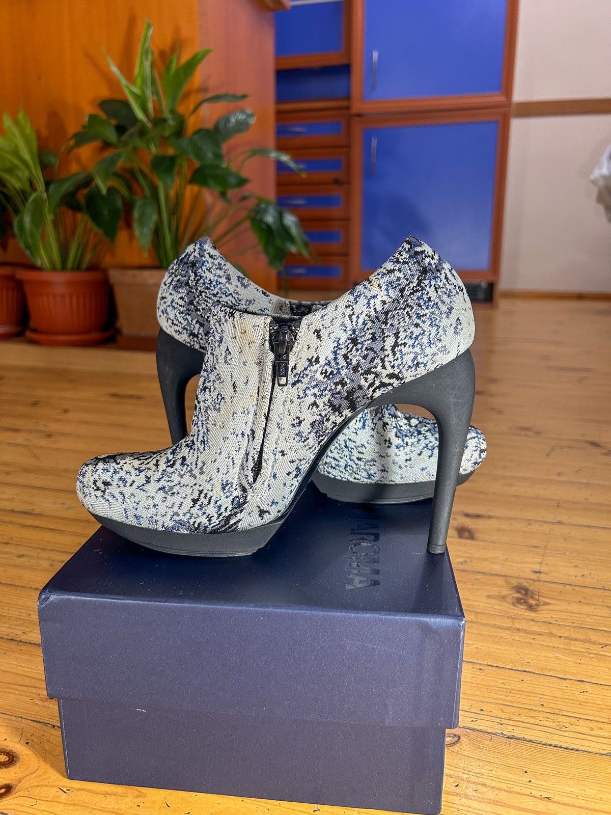 Balenciaga Multicolour Cloth High-Heels