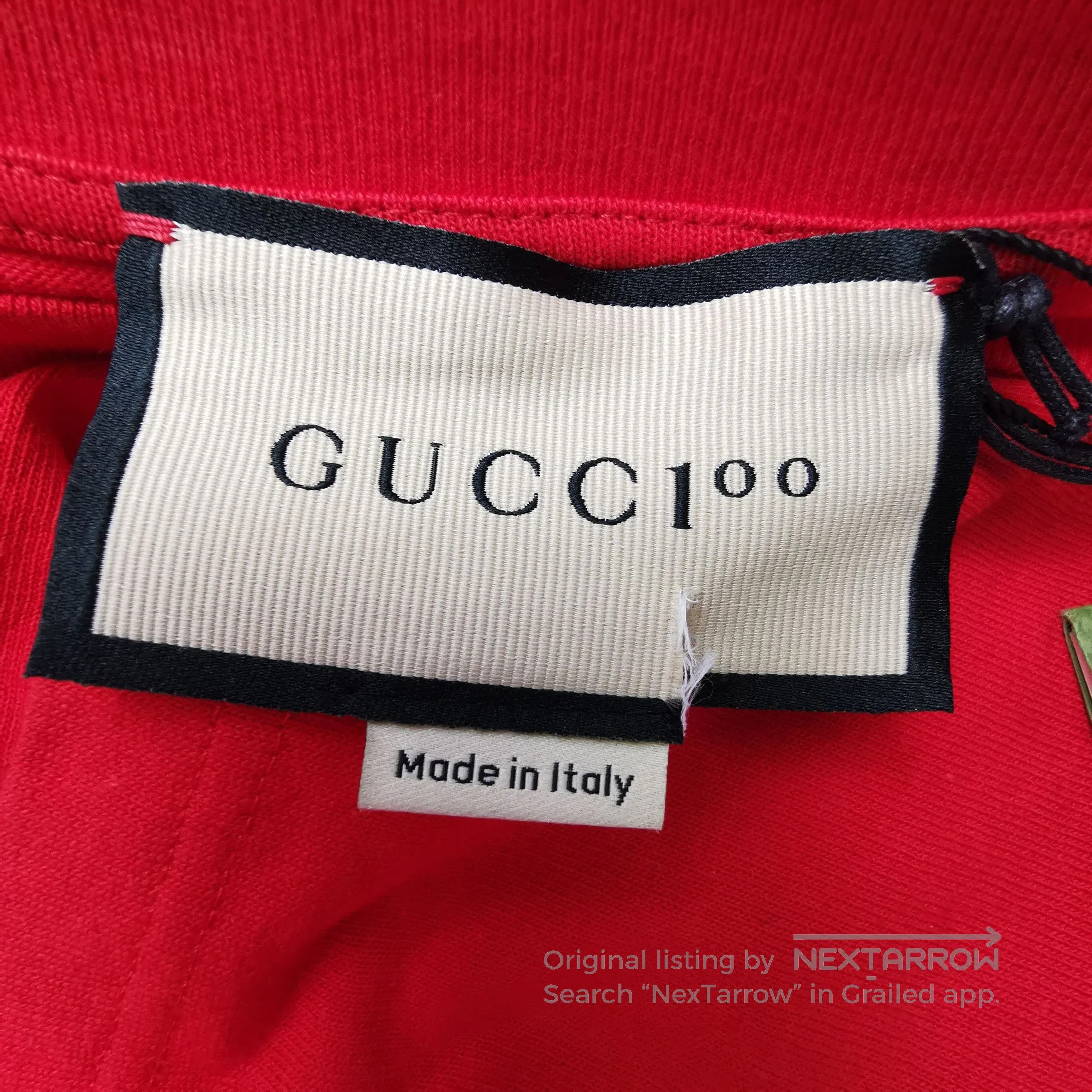 Gucci Gucci Music Is Mine Red Graphic T. Size US XS / EU 42 / 0 - 3 Thumbnail