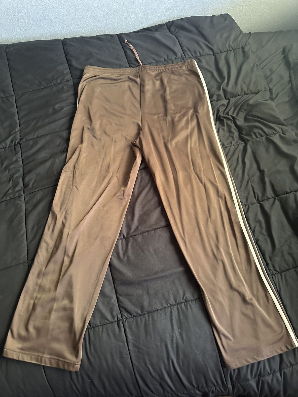 Japanese Brand × Vintage Brown Vintage track pants Size US 34 / EU 50 - 2 Thumbnail