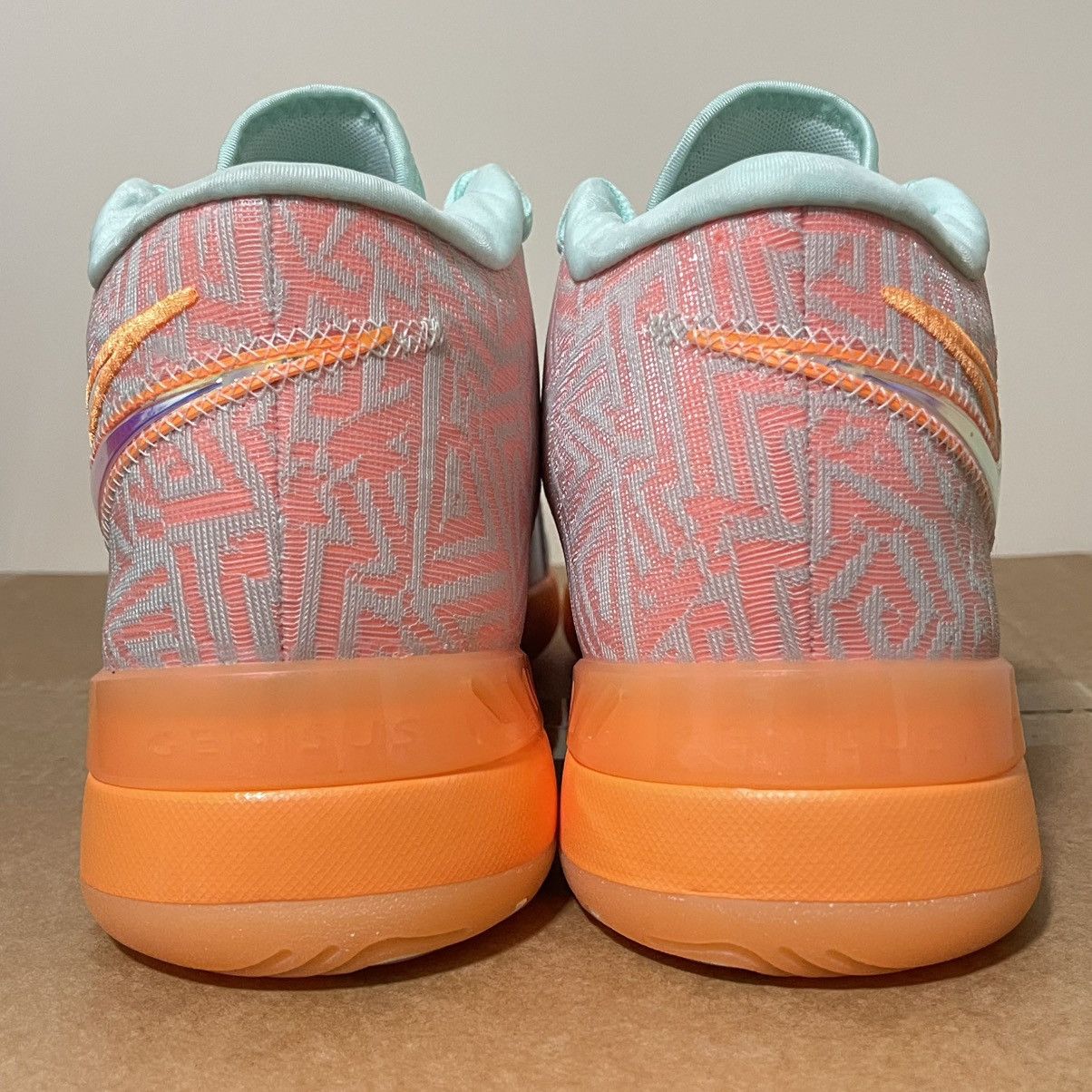 Nike Nike Zoom LeBron NXXT Genisus Citrus Mint Men's Size 14 Size US 14 / EU 47 - 3 Thumbnail