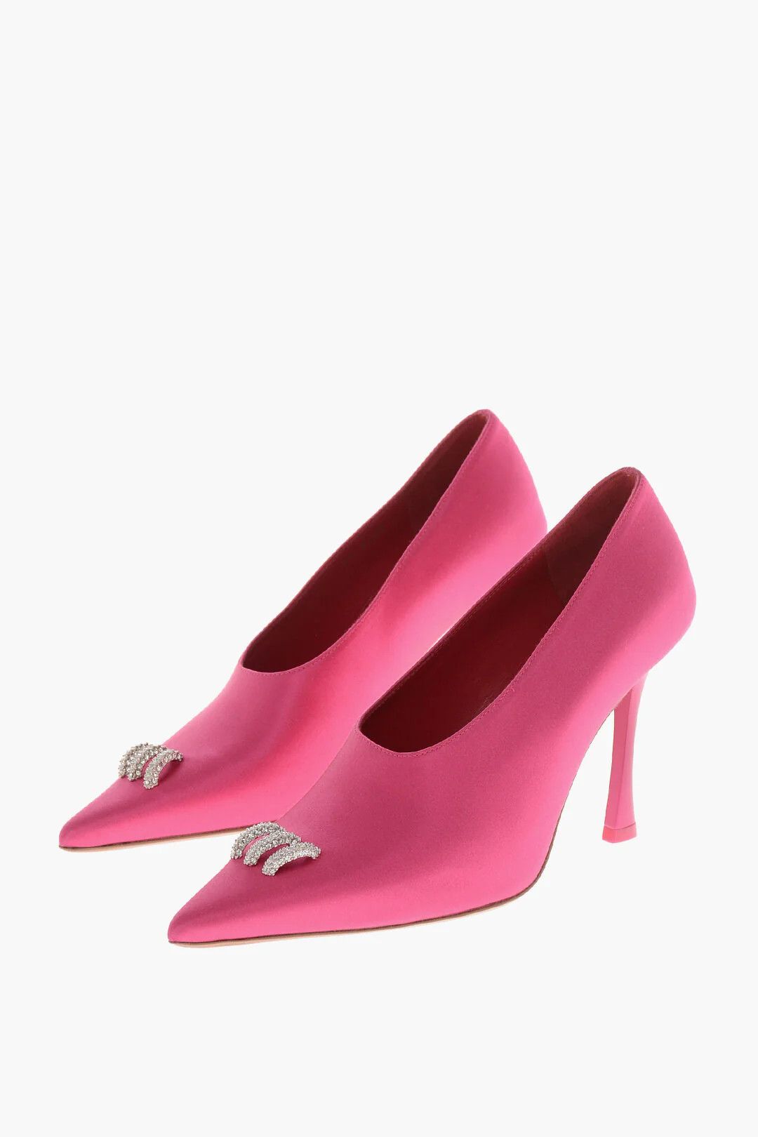 Givenchy og1mm0326 Heel Satin Pumps in Pink Size US 6 / IT 36 - 2 Thumbnail