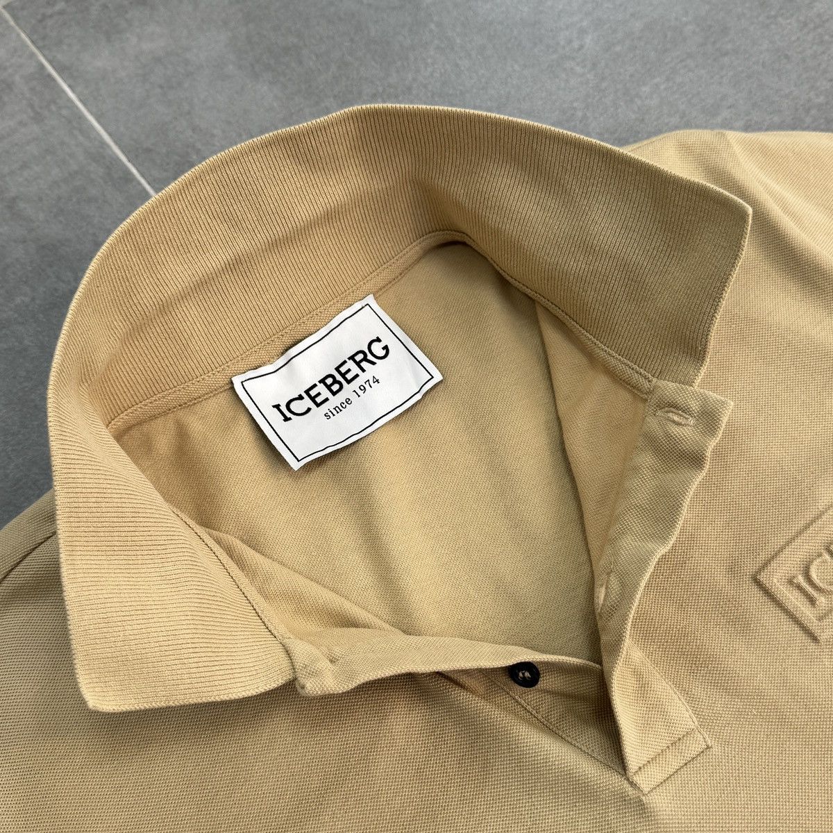 Iceberg Iceberg Men Polo Shirt 3D Logo Size M Size US M / EU 48-50 / 2 - 11 Thumbnail