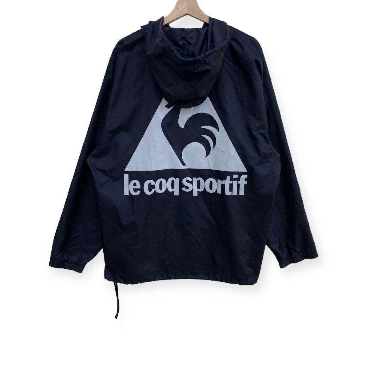Vintage Le Coq Sportif Big Logo Windbreaker