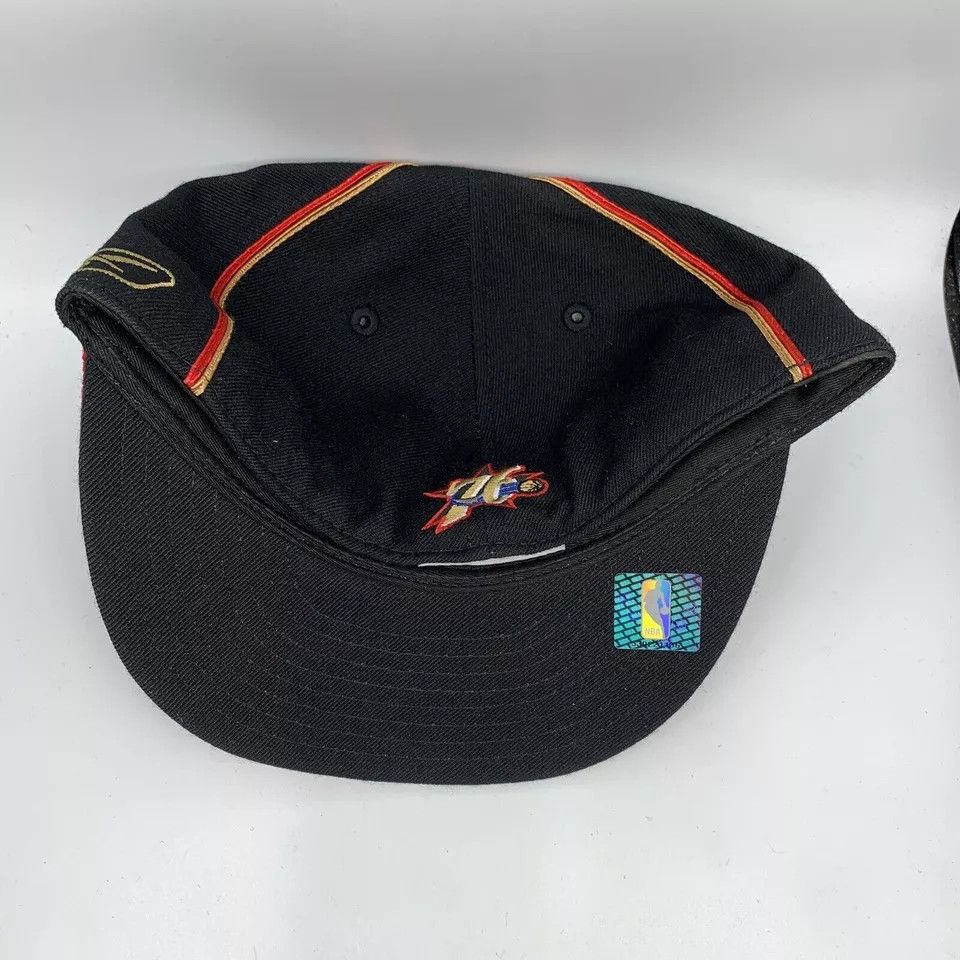 NBA Vintage Philadelphia 76ers Size 6 3/4 NBA Hat Fitted Cap Size ONE SIZE - 4 Thumbnail