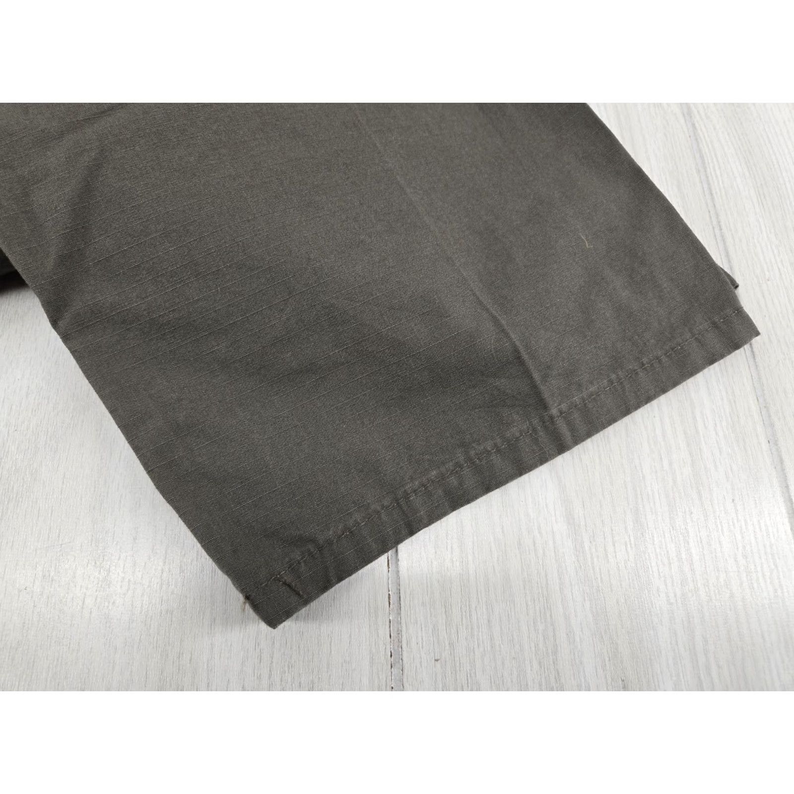 Wrangler Wrangler Workwear Pants 38x30 Green Ripstop Cotton Mens Straight Leg Pants Size US 38 / EU 54 - 5 Thumbnail
