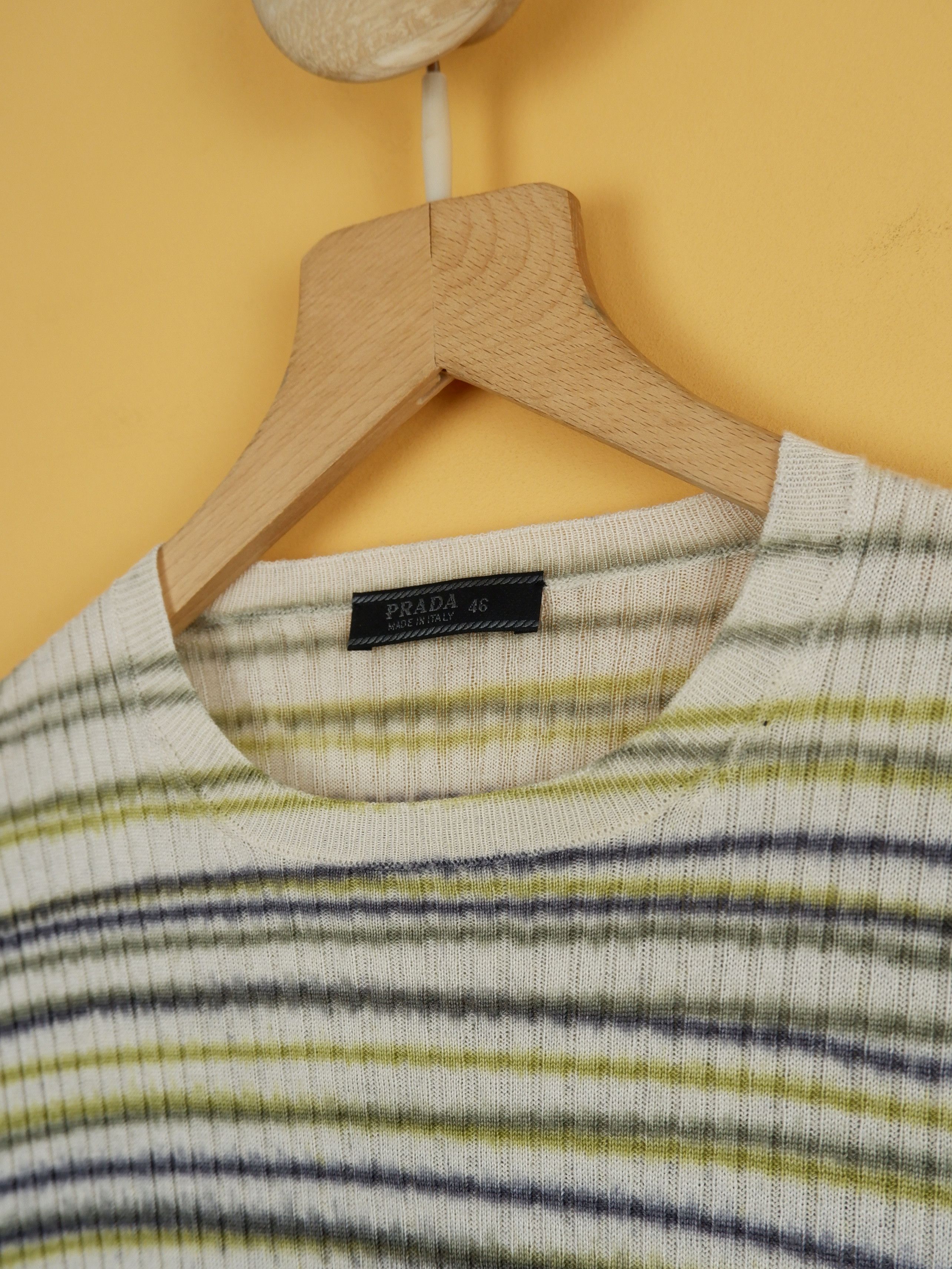 Prada Best price! Prada tie dye wool silk sweater SS04 Size US S / EU 44-46 / 1 - 2 Thumbnail
