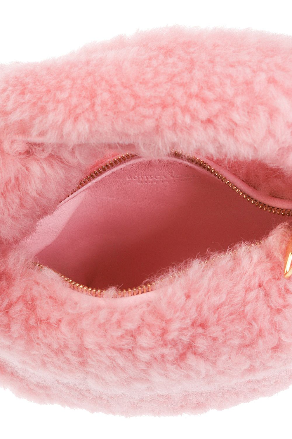 Bottega Veneta BOTTEGA VENETA Jodie mini popsicle pink shearling fur bag Size ONE SIZE - 3 Thumbnail