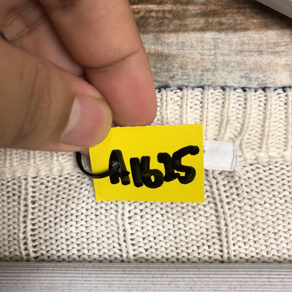 Japanese Brand Cinema Club White Cardigan Knitwear #A1625 Size US L / EU 52-54 / 3 - 10 Thumbnail