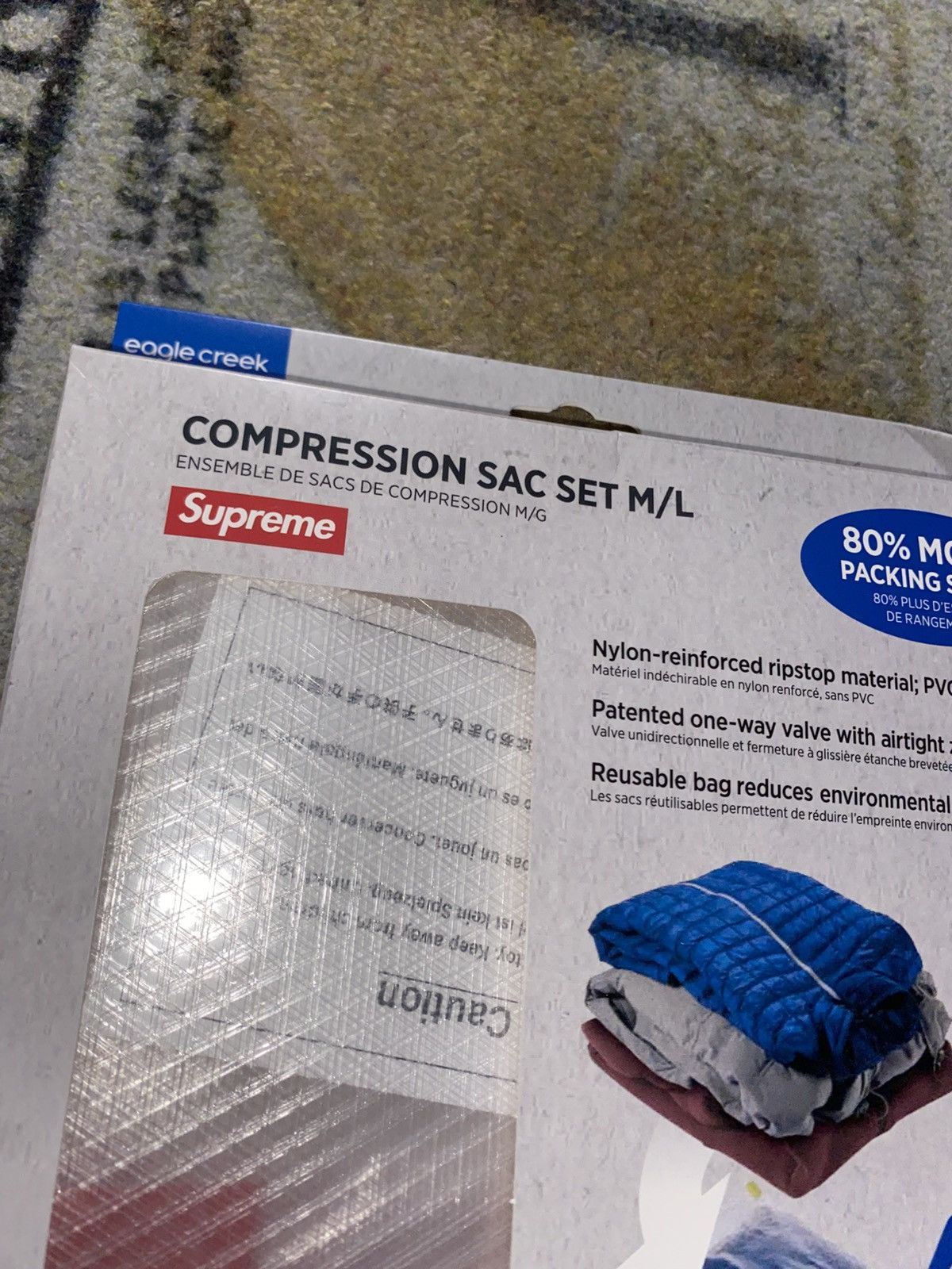 Supreme Supreme Eagle Creek Pack-It Compression Bags (Set of 2) Size ONE SIZE - 3 Thumbnail
