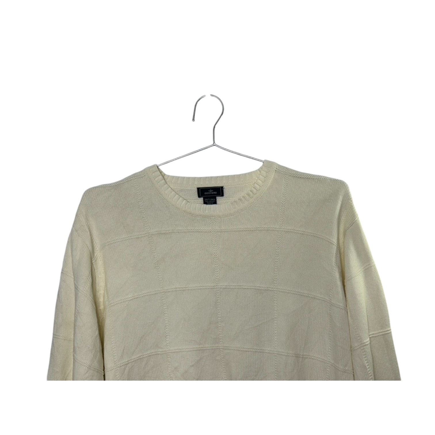 Dockers Dockers Ivory Crewneck Long Sleeve Knit Sweater Men's 2XLT Size US XXL / EU 58 / 5 - 2 Thumbnail