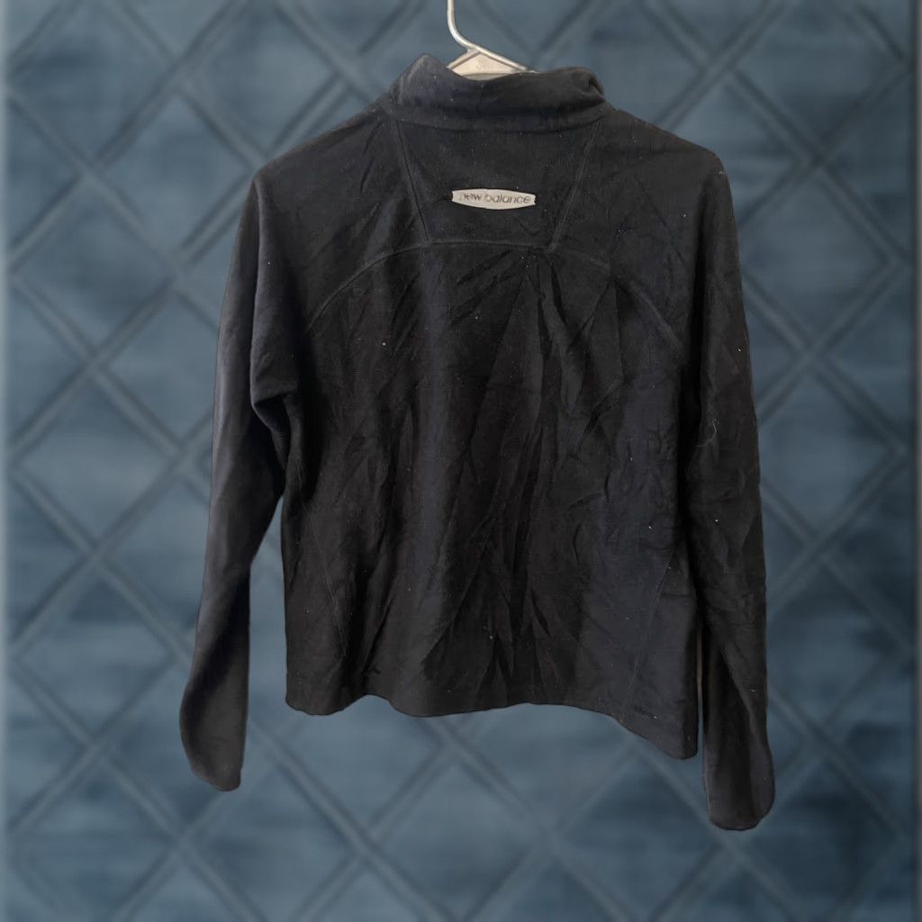 New Balance New Balance Women’s Small Black NB Dry Quarter Zip Long Sleeve Pullover Size S / US 4 / IT 40 - 1 Thumbnail