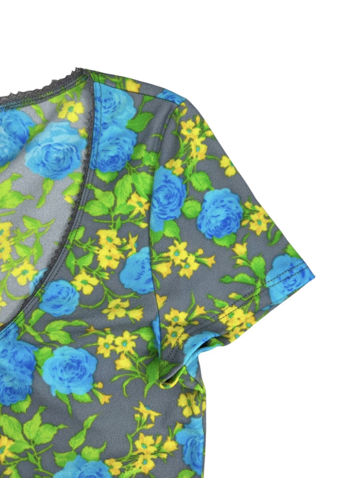 Versus Versace 90s Floral Dress Size S / US 4 / IT 40 - 6 Thumbnail