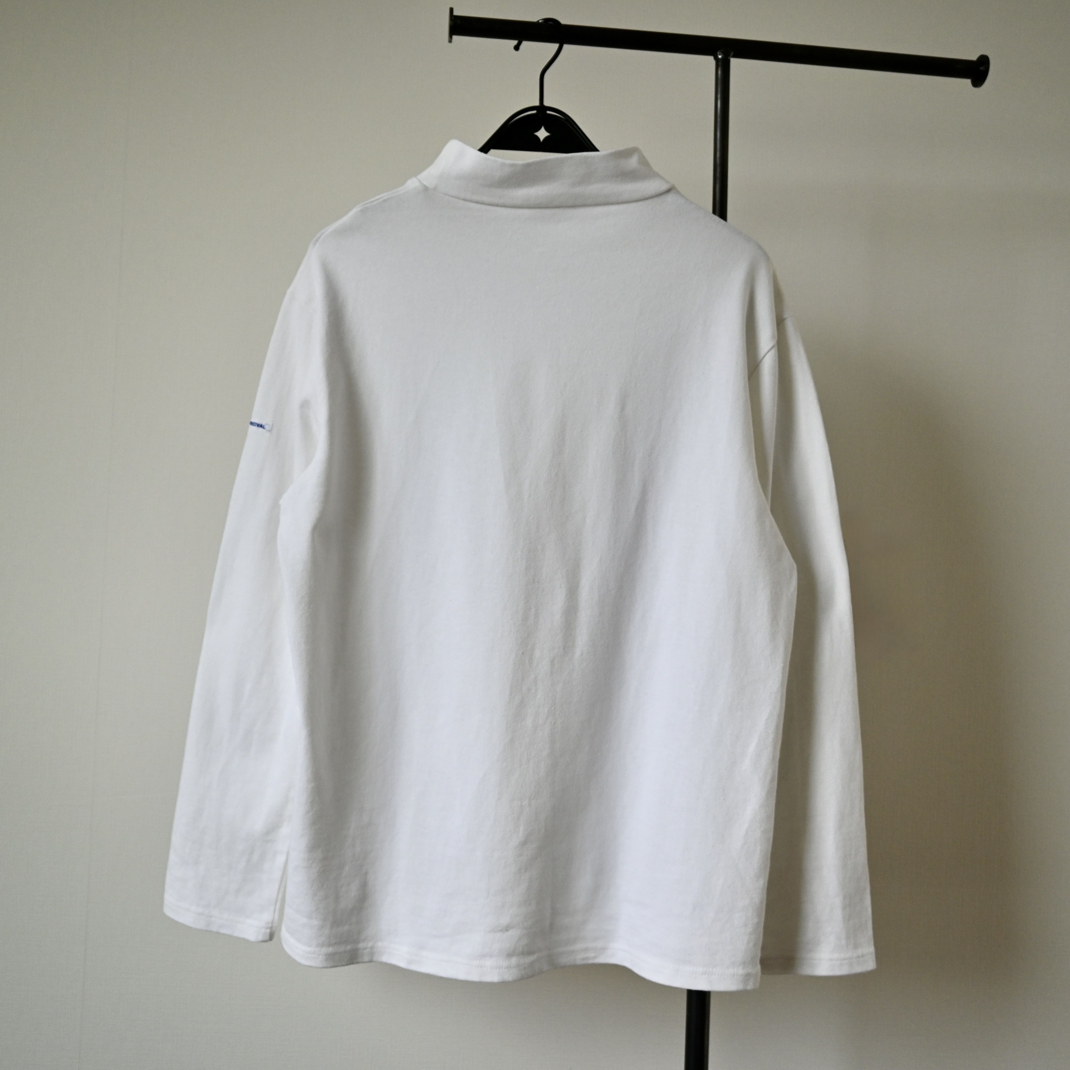 Orcival Orcival heavyweight cotton breton basque shirt, mock neck, 5 Size US M / EU 48-50 / 2 - 2 Thumbnail