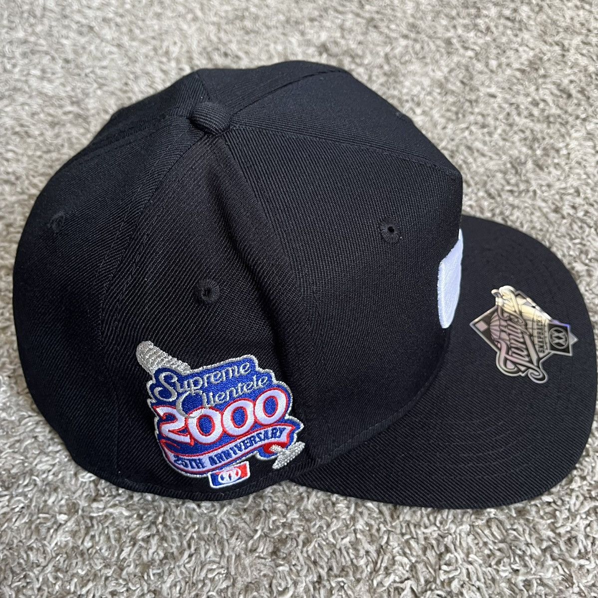 Wu-Tang Clan Wu-Tang Hat New York Yankees Supreme Clientele Black White m Size ONE SIZE - 3 Thumbnail