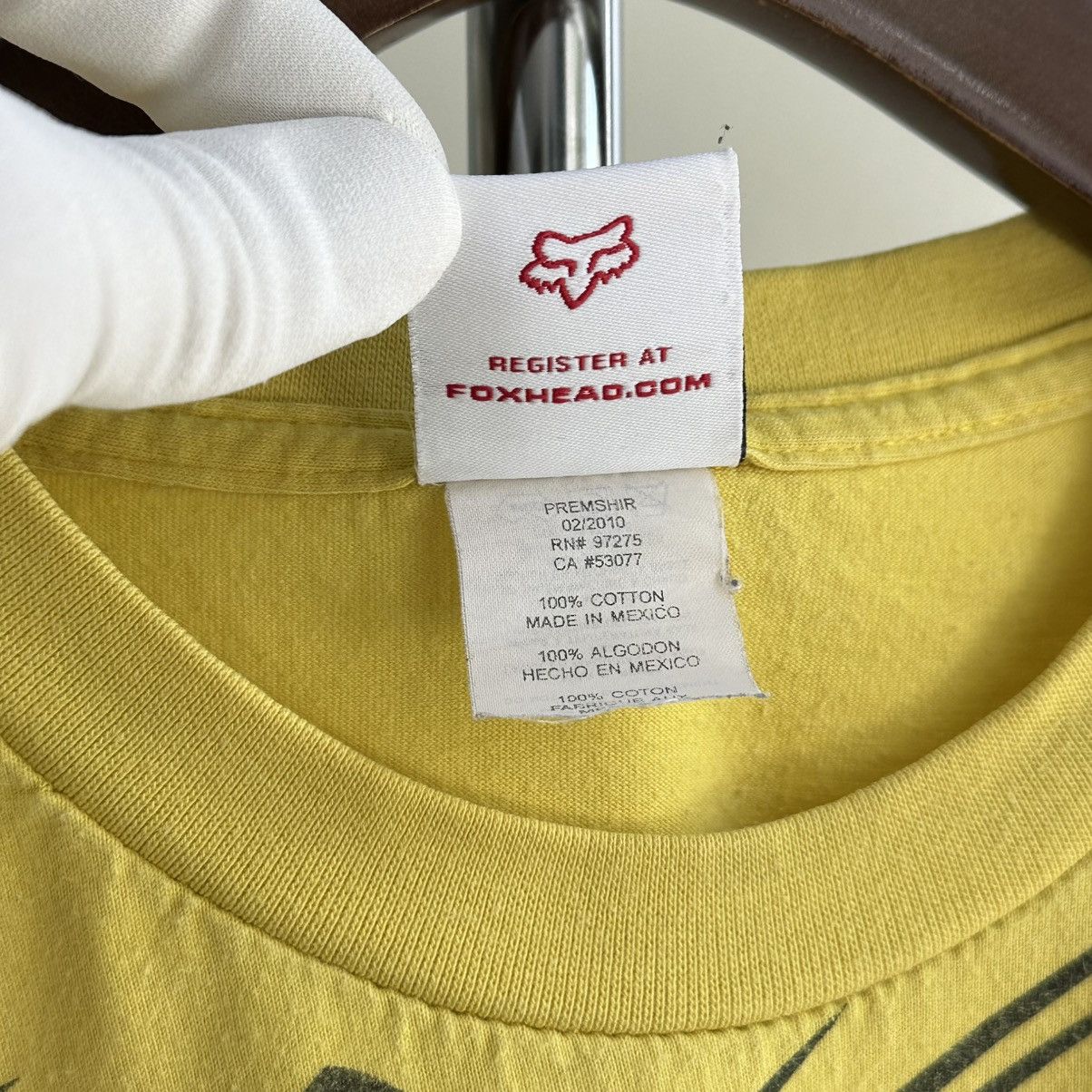 Fox Racing × Vintage VINTAGE Y2K FOX RACING BIG LOGO TEE Size US M / EU 48-50 / 2 - 5 Thumbnail