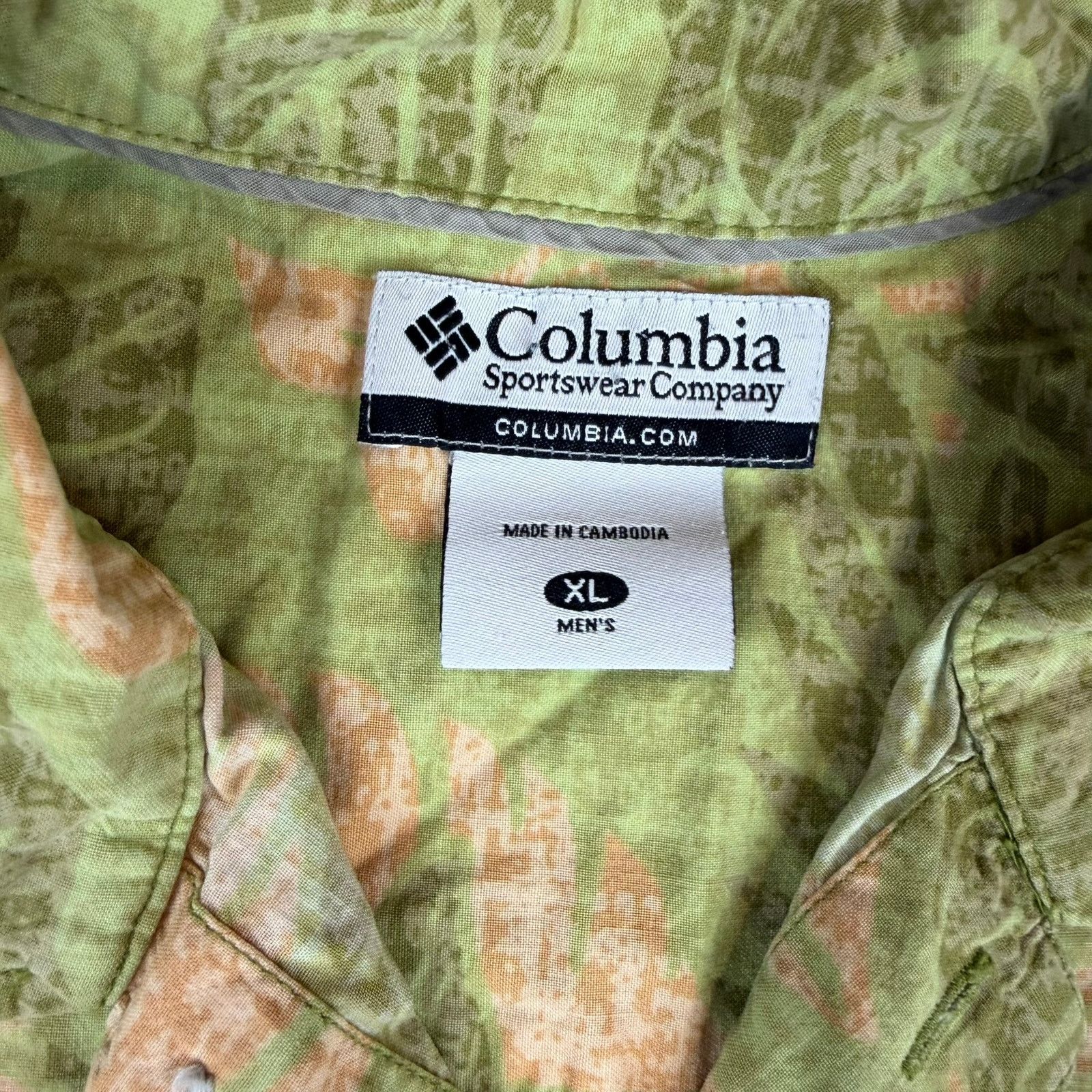 Columbia Vintage Columbia Hawaiian Shirt - Size XL - Great Condition! Size US XL / EU 56 / 4 - 3 Thumbnail