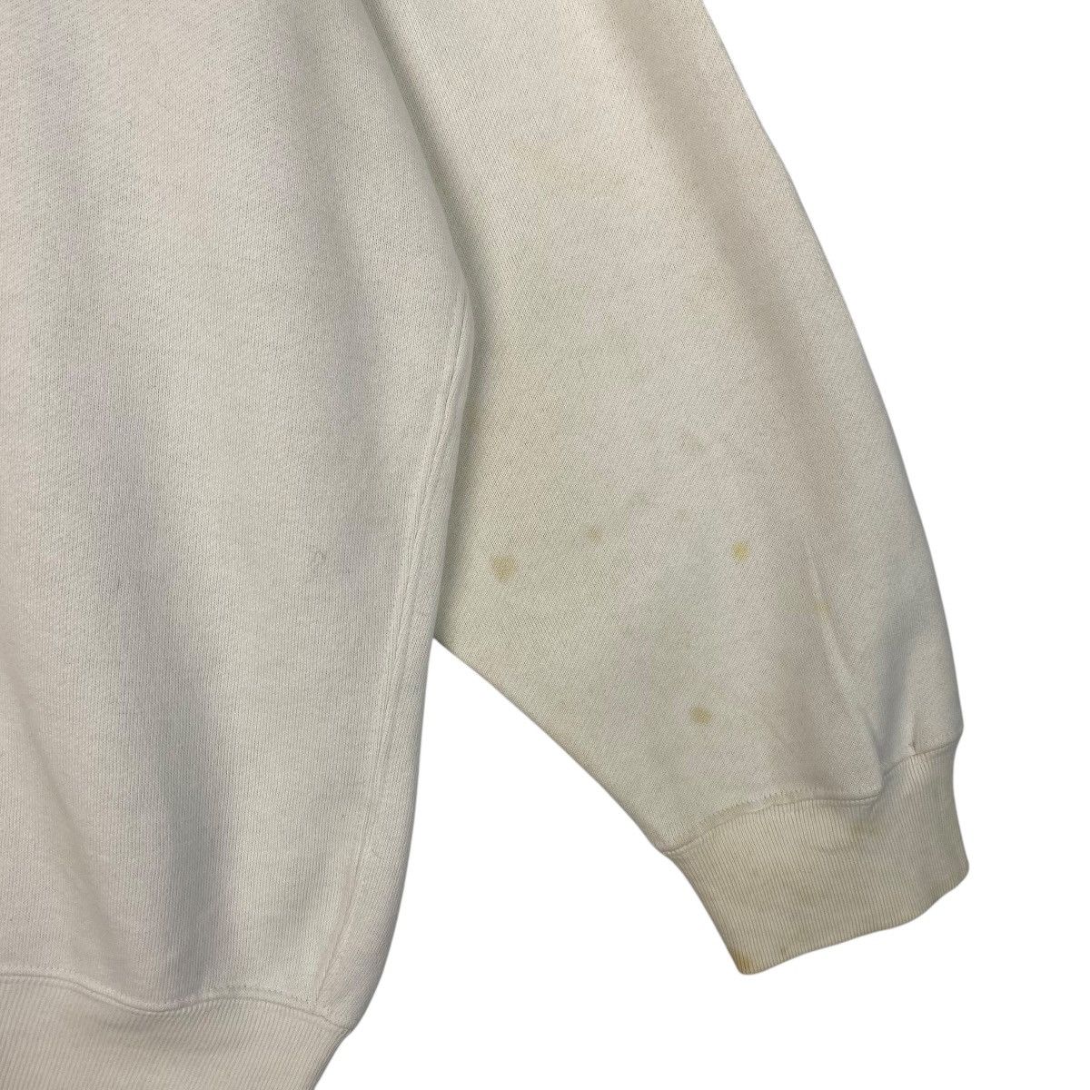Polo Ralph Lauren × Vintage Vintage Polo Quarter Zip Sweatshirt White By Ralph Lauren Size US XS / EU 42 / 0 - 8 Thumbnail