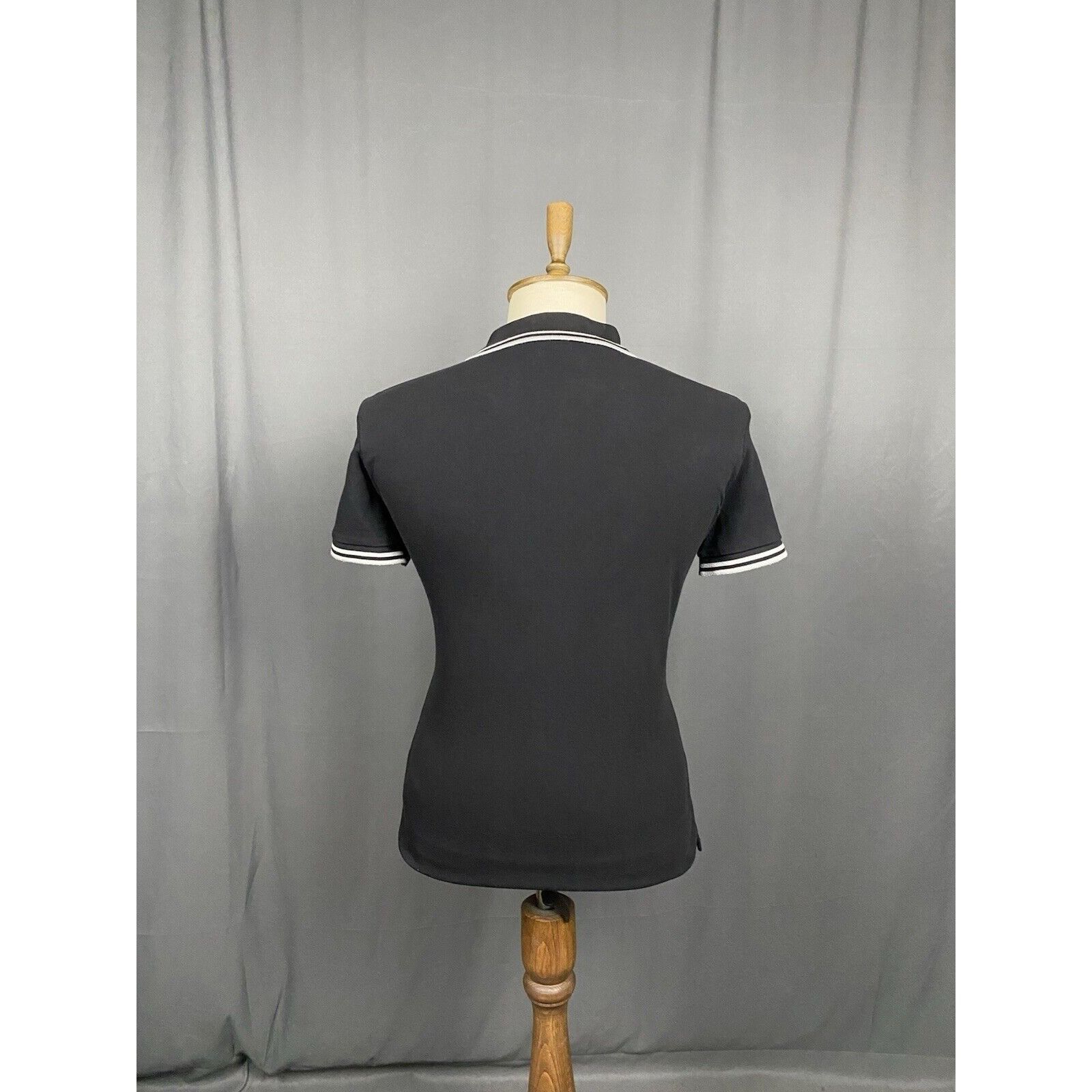 Versace Versace Big Logo Men's Black Polo T-Shirt Size 50 Size US M / EU 48-50 / 2 - 7 Thumbnail