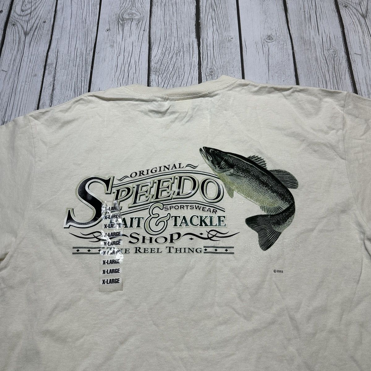 Speedo × Vintage Vintage Speedo tee Size US XL / EU 56 / 4 - 3 Thumbnail
