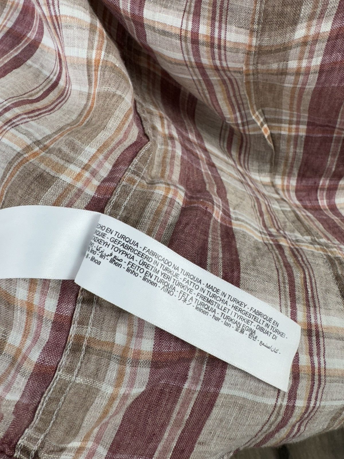 Massimo Dutti Massimo Dutti Linen Long Sleeve Button Down shirt size M Size US M / EU 48-50 / 2 - 9 Thumbnail
