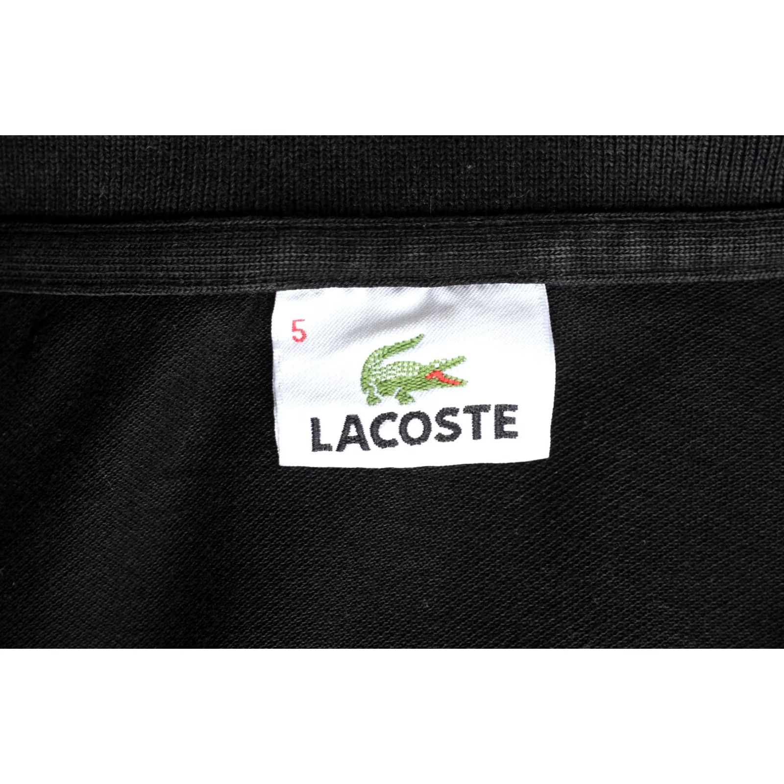 Lacoste LACOSTE Polo Shirt Men L Long Sleeve Black Size US L / EU 52-54 / 3 - 5 Thumbnail