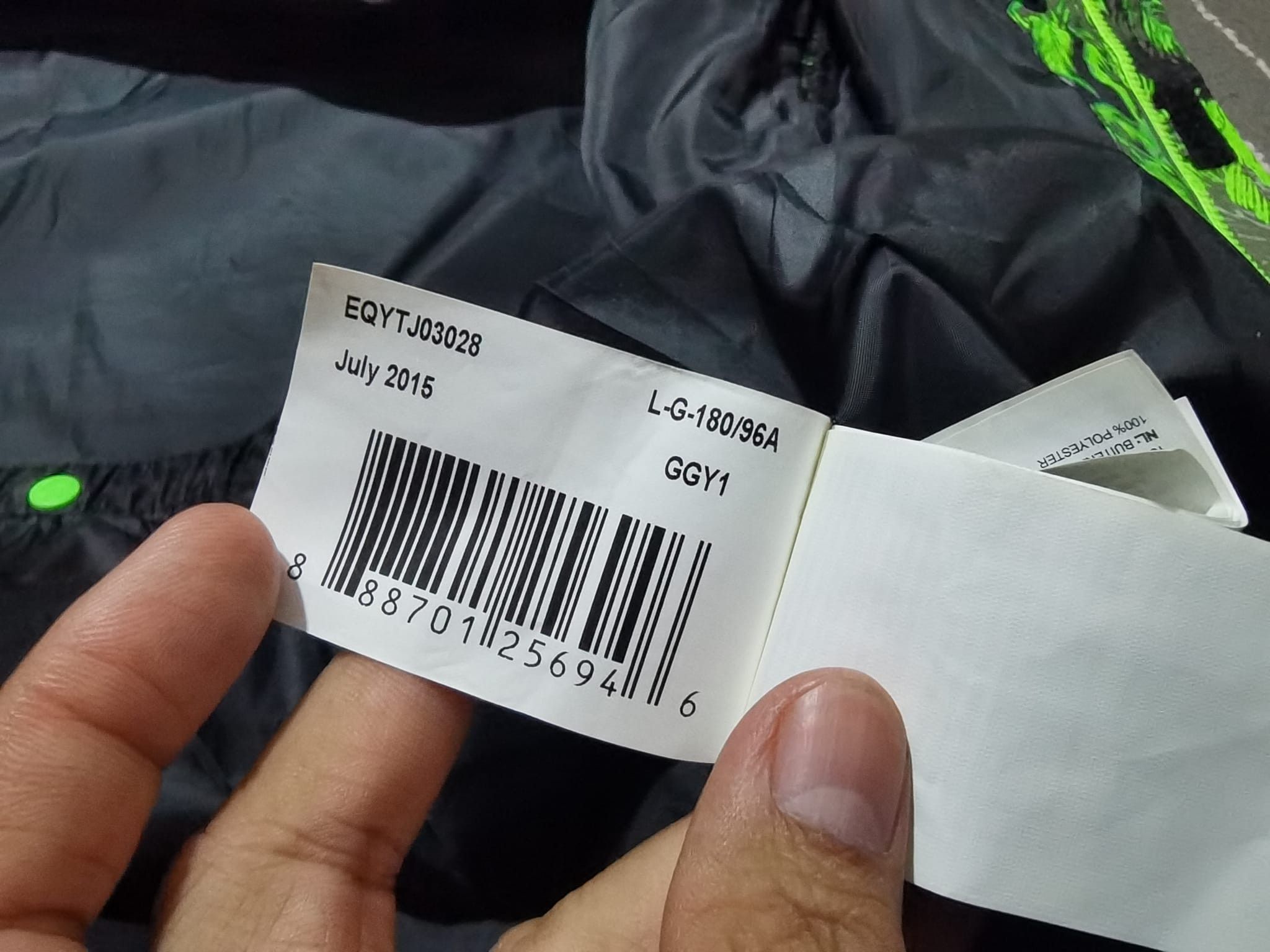 Quiksilver QUIKSILVER dry flight technology 10k L 2087 Size US L / EU 52-54 / 3 - 13 Thumbnail