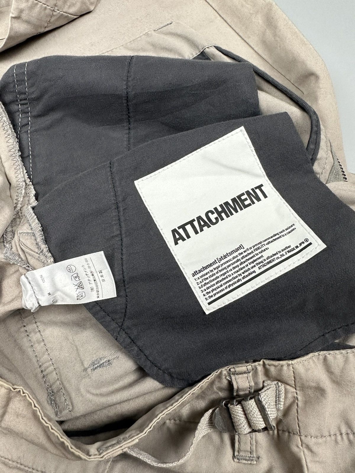 Attachment × Japanese Brand 🔥Flared🔥Attachment Cargo Flared Pants Size US 31 - 9 Thumbnail
