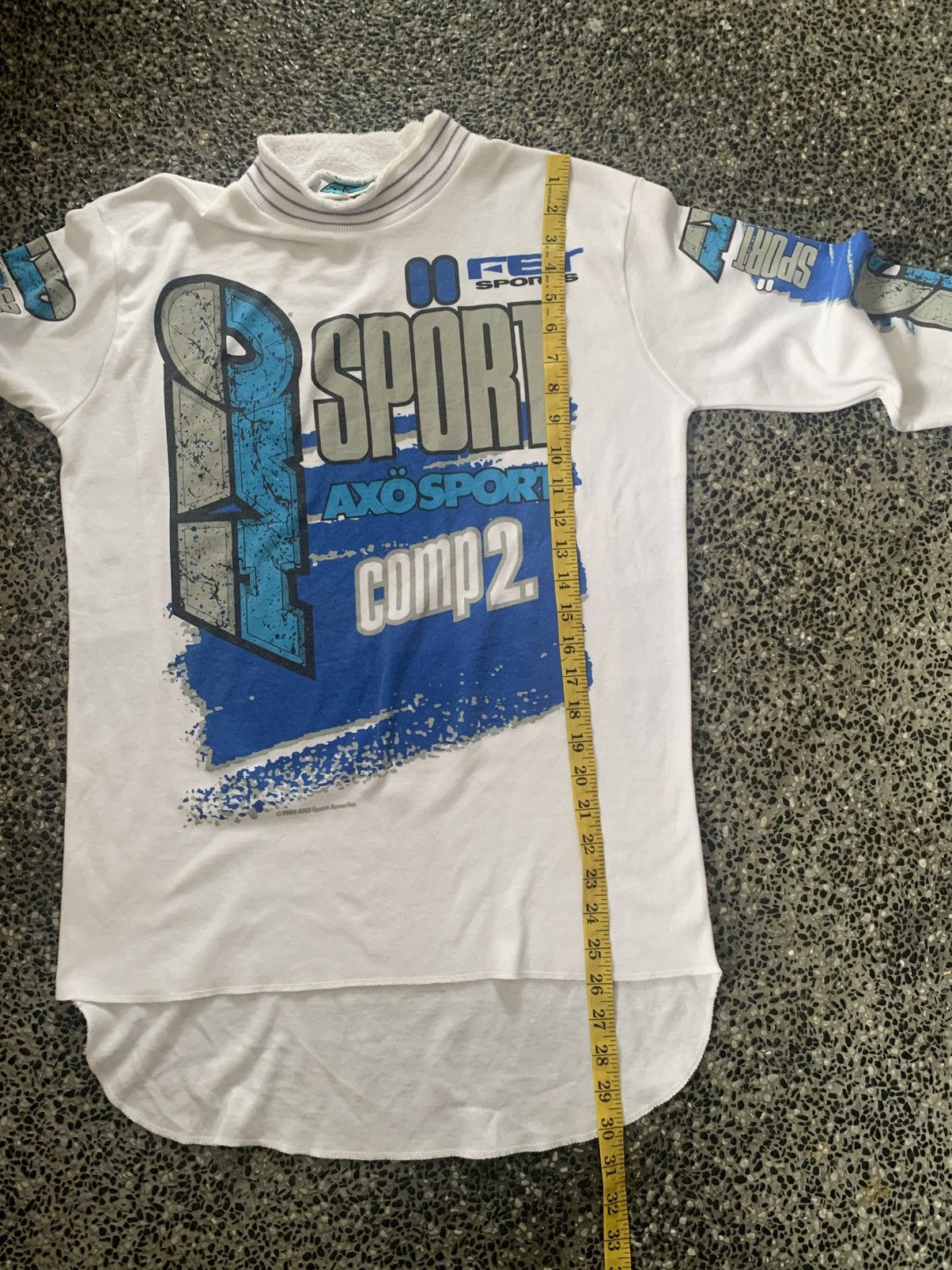 Vintage Vintage 80s AXO Sports Comp2 Motorcross Jersey Size US L / EU 52-54 / 3 - 8 Thumbnail