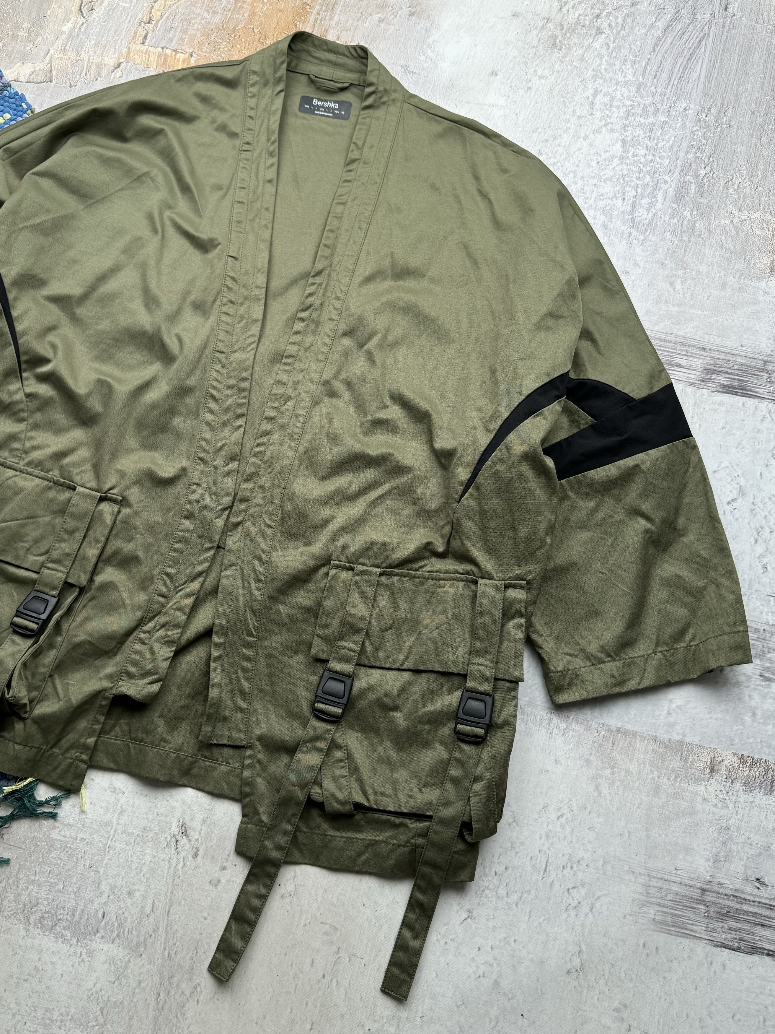 Japanese Brand Kimono Jacket With Bondage A588(146)D15 Size US L / EU 52-54 / 3 - 3 Thumbnail