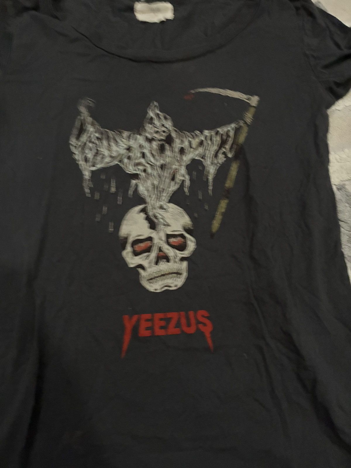 Kanye West Yeezus Tour Reaper T-Shirt M Size US M / EU 48-50 / 2 - 2 Thumbnail