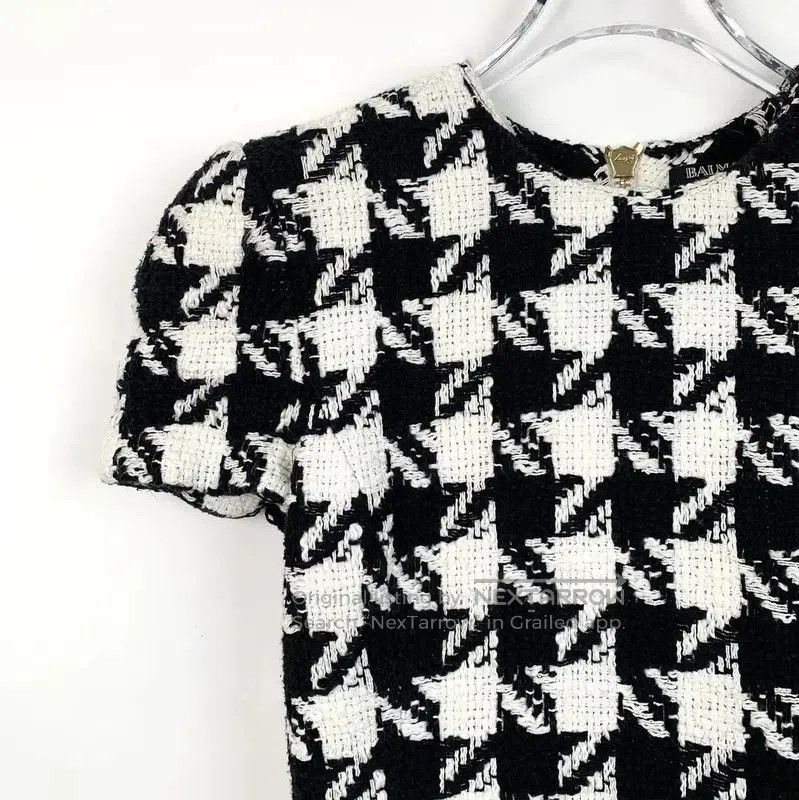 Balmain Balmain Black Cotton Dress Size XS . Size XS / US 0-2 / IT 36-38 - 3 Thumbnail
