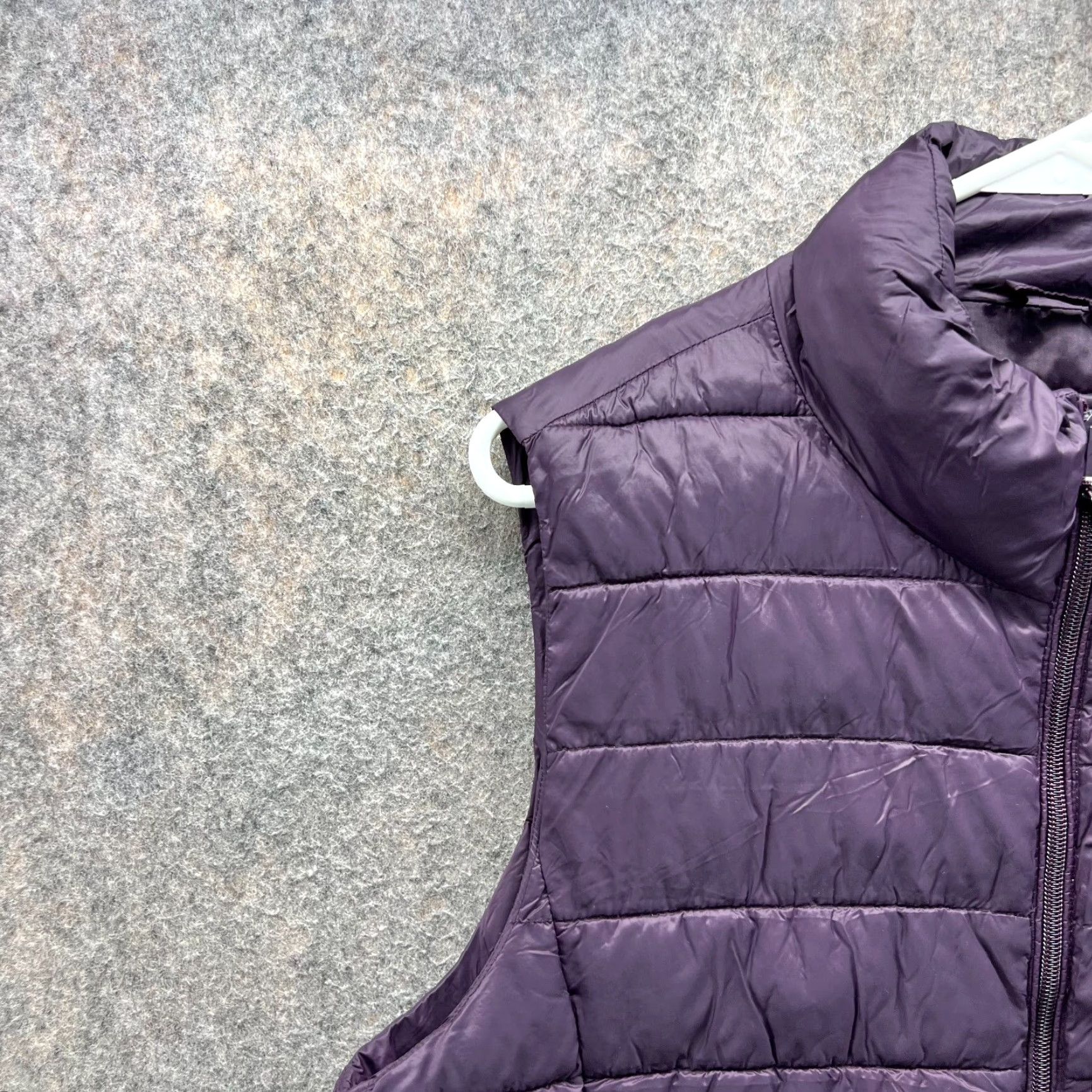 Gap Gap Puffer Jacket Women Large Purple Full Zip Sleeveless Polyester Nylon Jacket Size L / US 10 / IT 46 - 6 Thumbnail