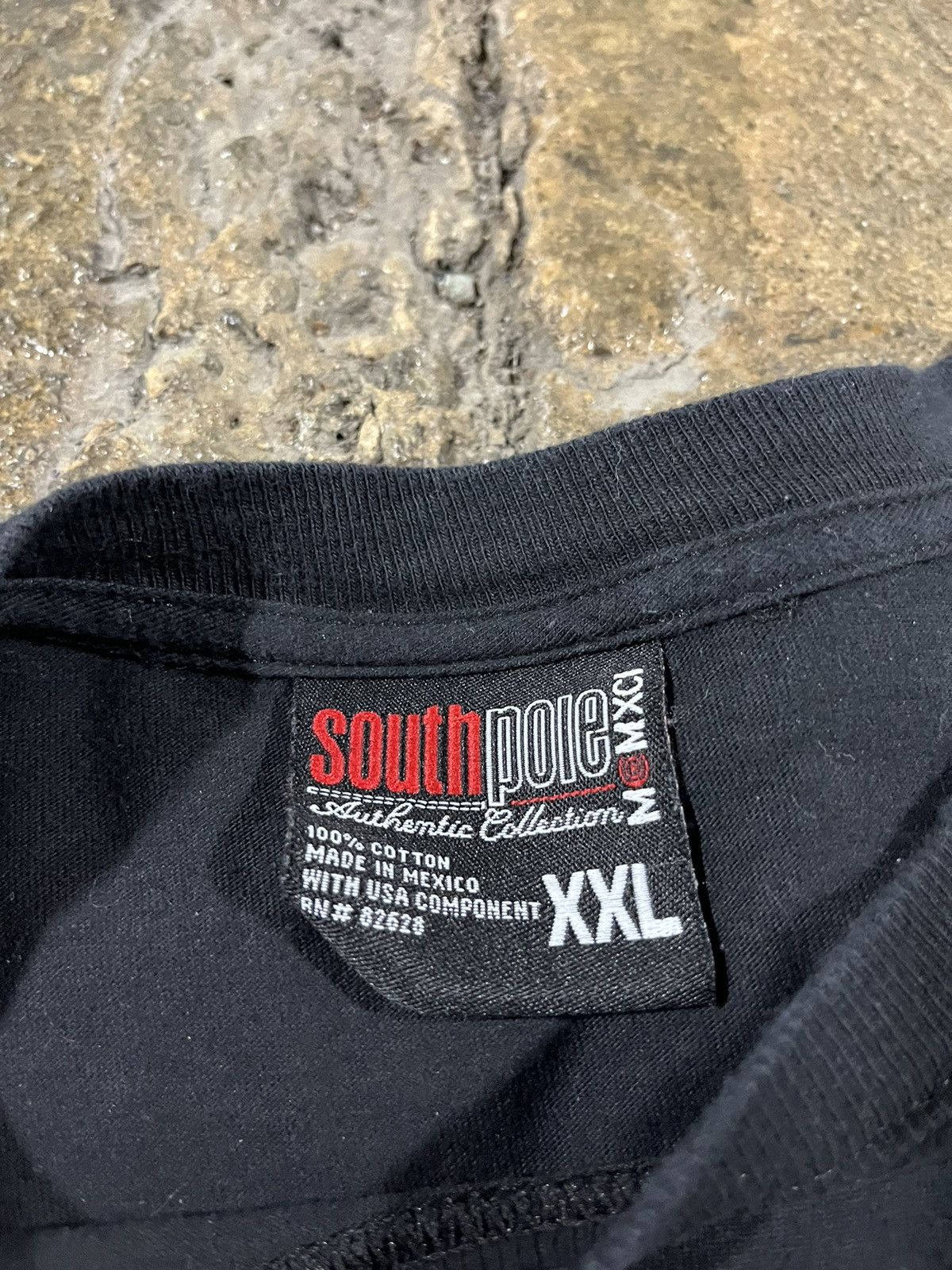 Affliction × Southpole × Vintage Crazy Y2K Southpole Skater Grunge Opium Punk Tee Shirt Size US XXL / EU 58 / 5 - 5 Thumbnail