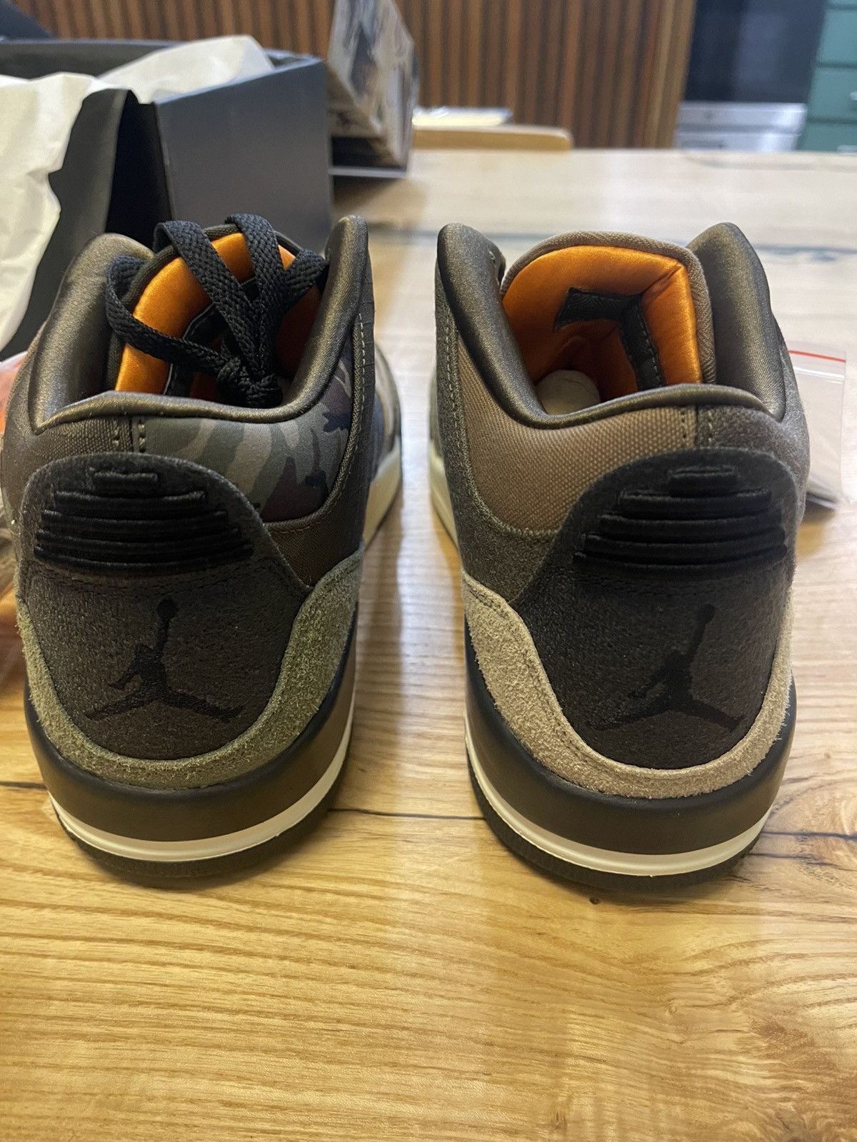 Jordan Brand Nike Air Jordan 3 Patchwork Camo Size US 10 / EU 43 - 4 Thumbnail