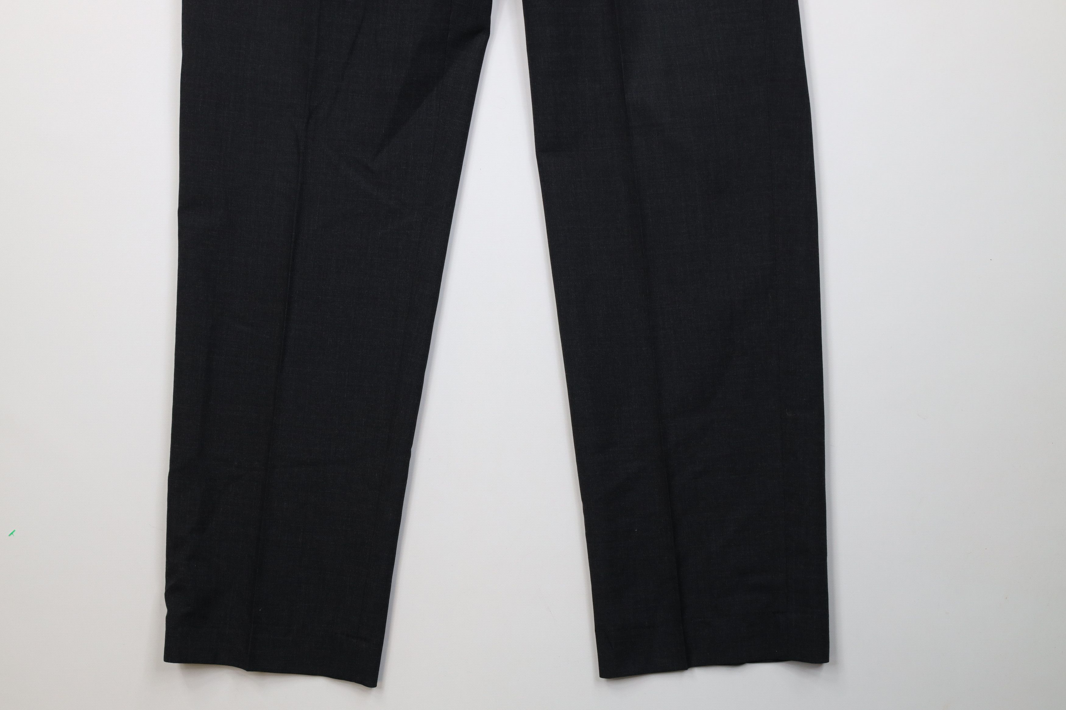 L.L. Bean Vintage 90s Y2K LL Bean Wool Knit Chino Pants Charcoal Gray Size US 32 / EU 48 - 4 Thumbnail