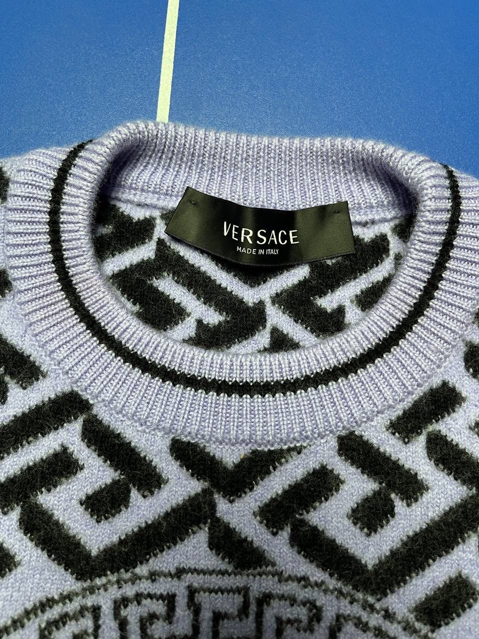 Versace Versace La Greca Medusa Knit Sweater Women’s Made in Italy Size S / US 4 / IT 40 - 6 Thumbnail