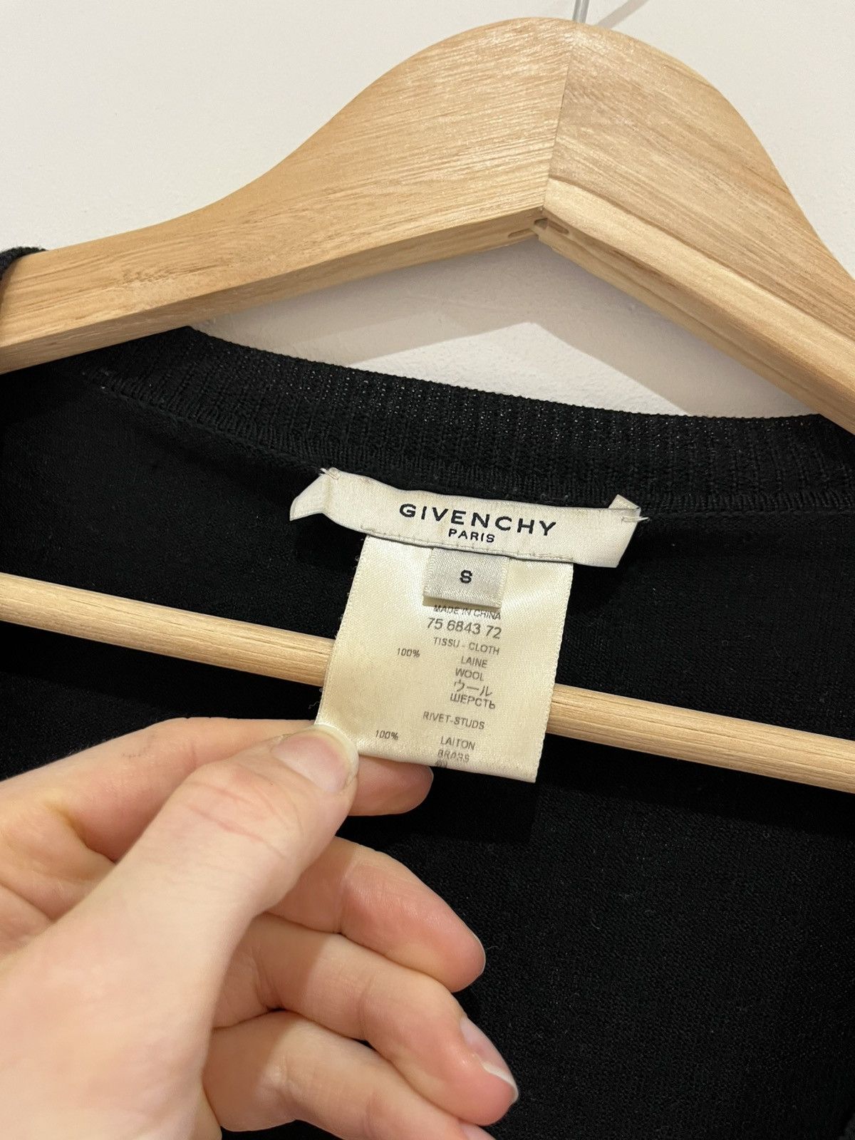Givenchy Givenchy F/W 2007 Studded Jumper Size S / US 4 / IT 40 - 4 Thumbnail
