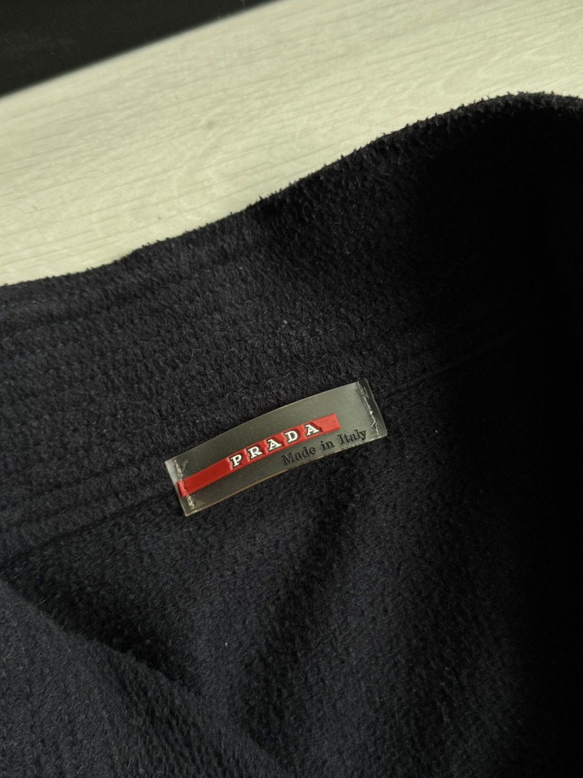 Prada Vintage Navy Prada Red Tab Zip Jacket Size US M / EU 48-50 / 2 - 10 Thumbnail