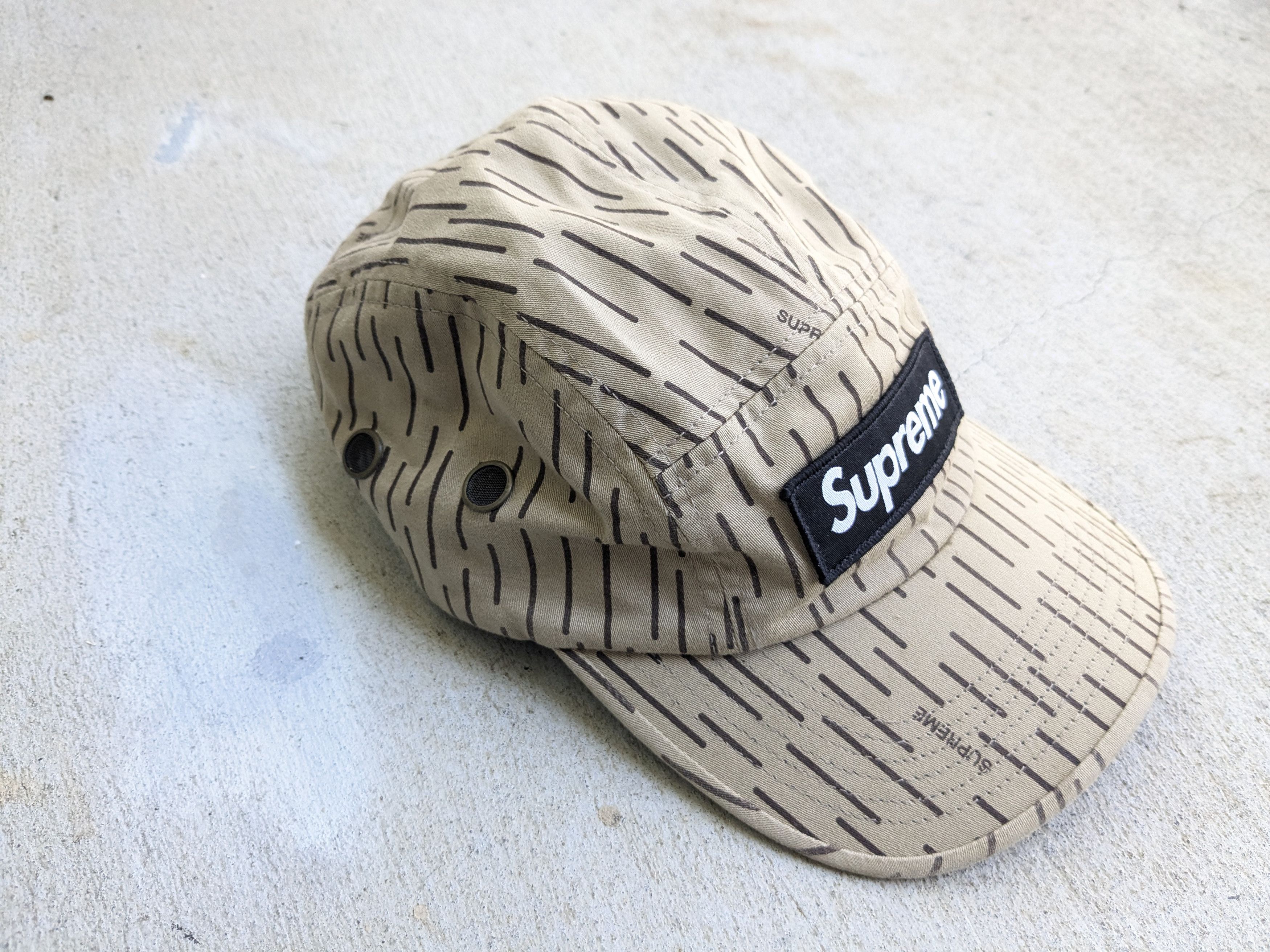Supreme Supreme Military Camp Cap Brown Hat 5 Panel BOGO Size ONE SIZE - 2 Thumbnail