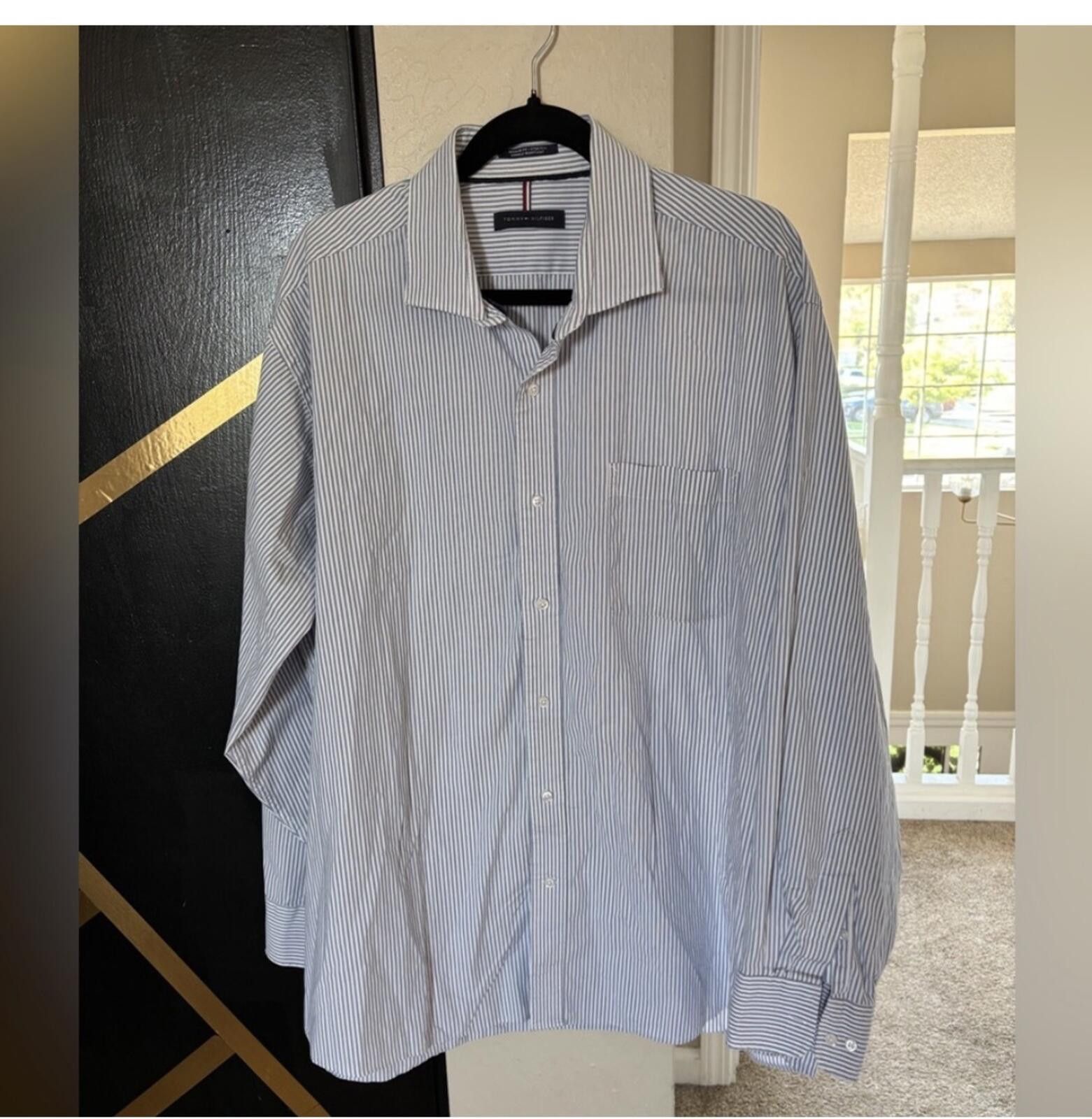 Tommy Hilfiger Tommy Hilfiger button up Shirt Size US XXL / EU 58 / 5 - 1 Thumbnail