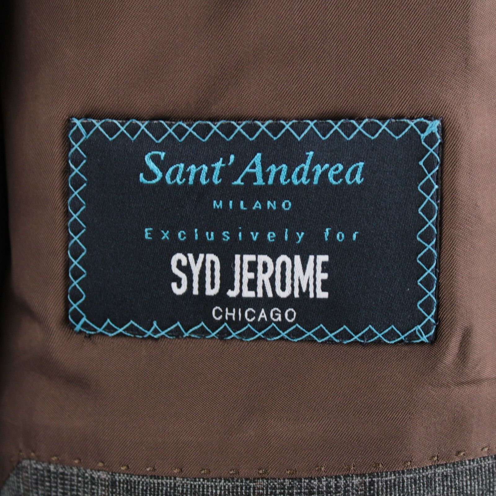 Other Sant'Andrea Suit Size US 44 Long in Gray Size 44R - 8 Thumbnail