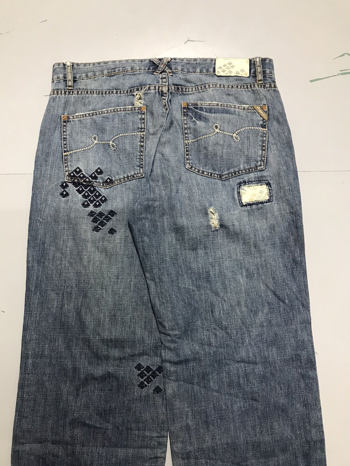 Southpole Vintage hiphop embroidered denim Size US 36 / EU 52 - 12 Thumbnail