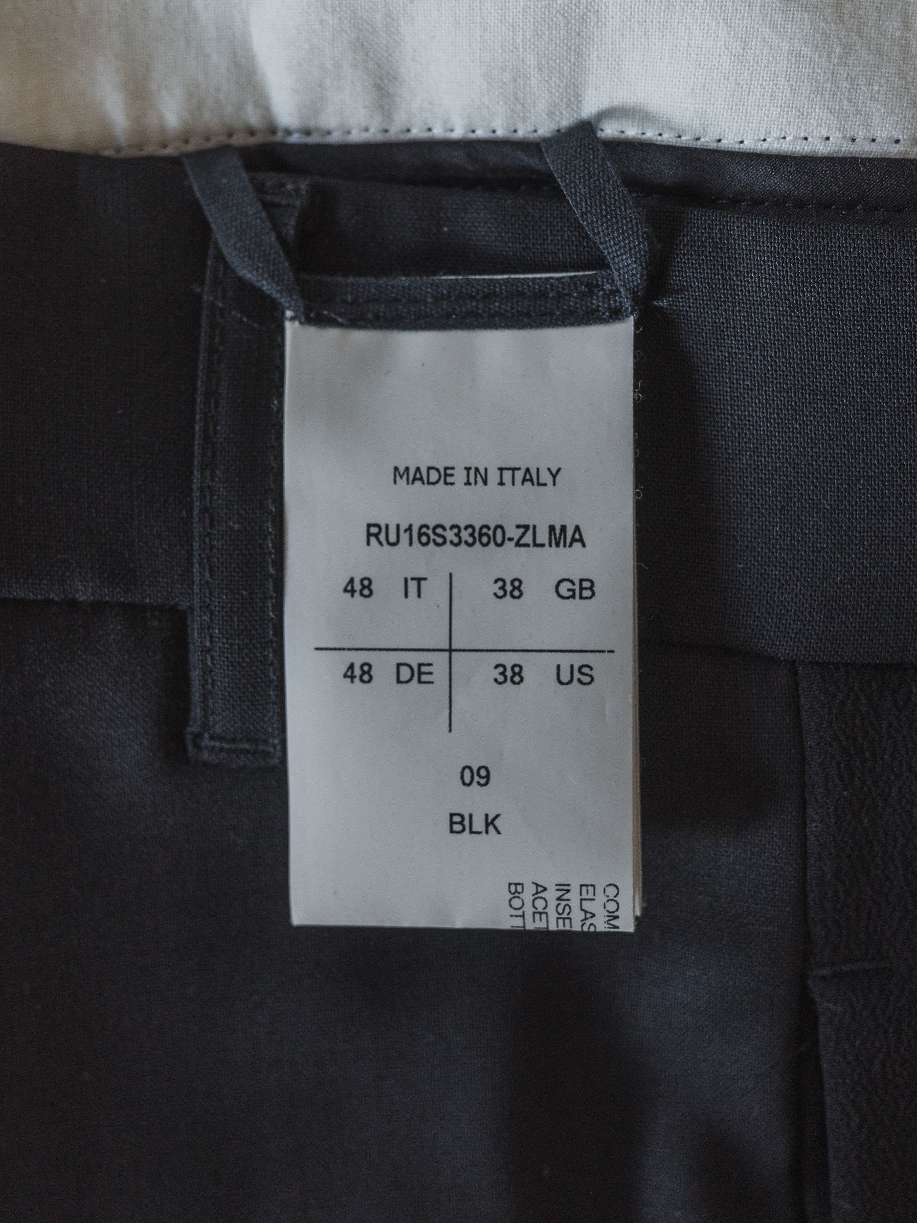 Rick Owens 'Cyclops' Tux Astaires Size 38R - 3 Thumbnail