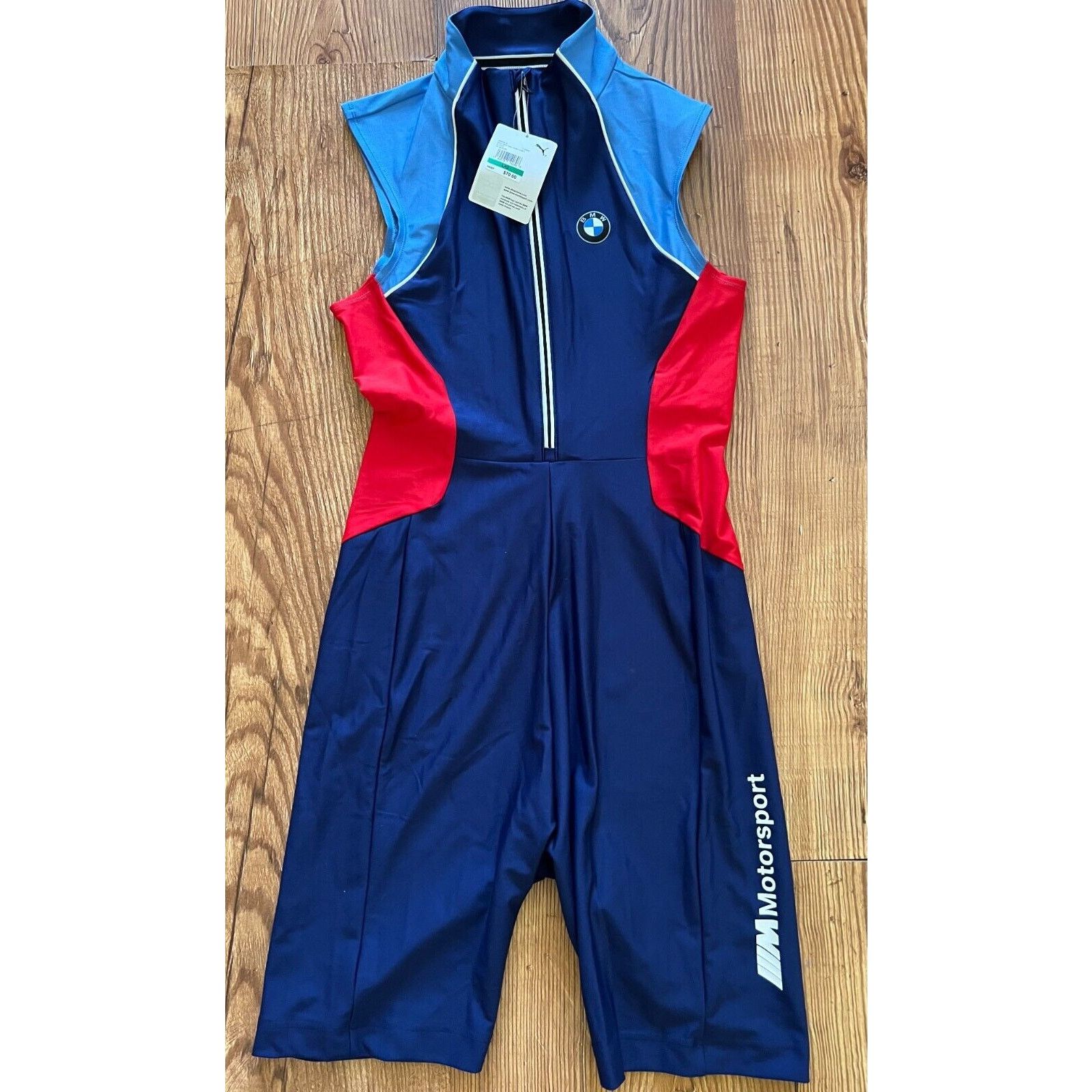 Puma Puma BMW Motorsport Street Unitard Tight Fit Romper Women L Size L / US 10 / IT 46 - 1 Thumbnail