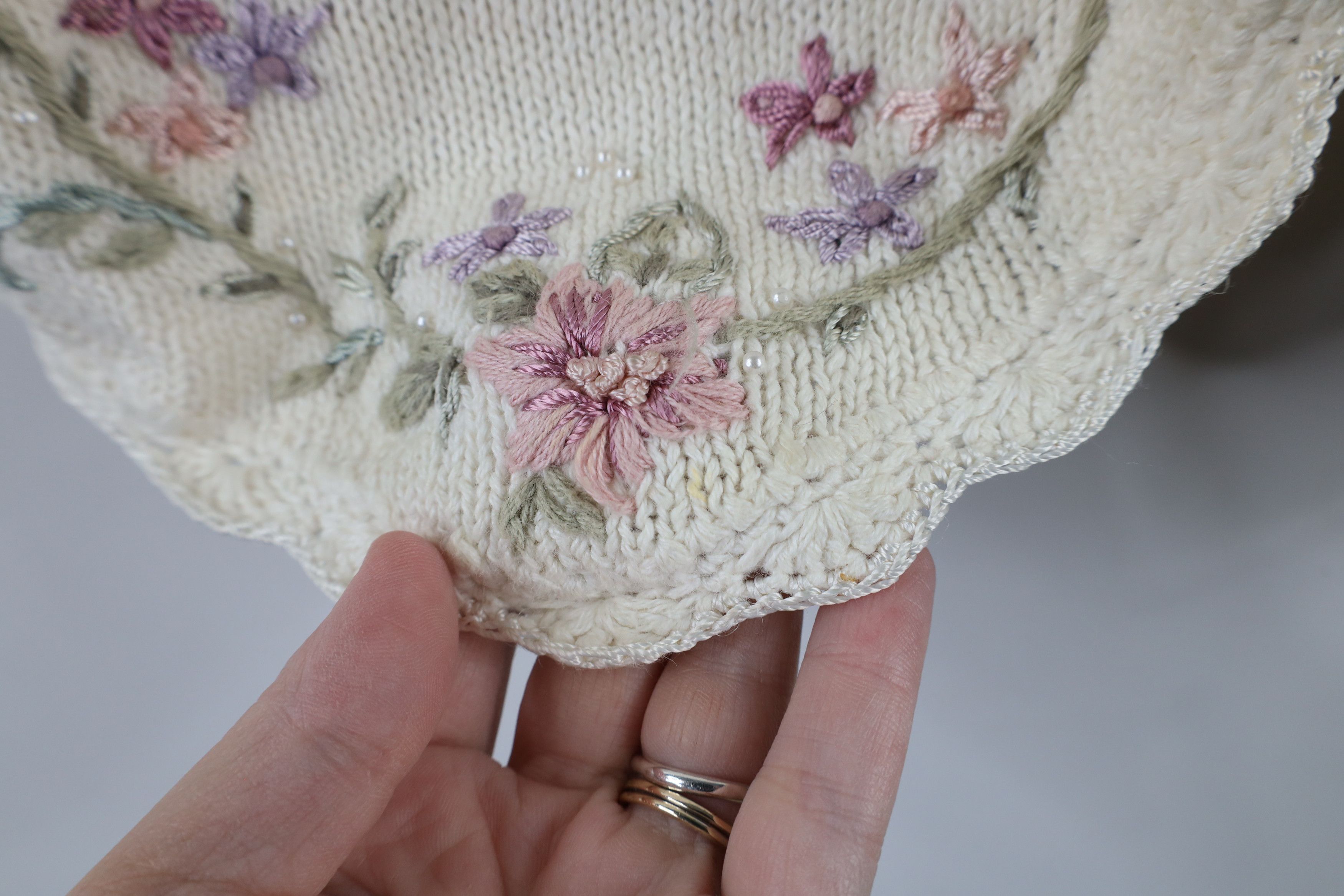 Vintage Vintage 90s Streetwear Flower Cardigan Sweater Vest Size L / US 10 / IT 46 - 7 Thumbnail