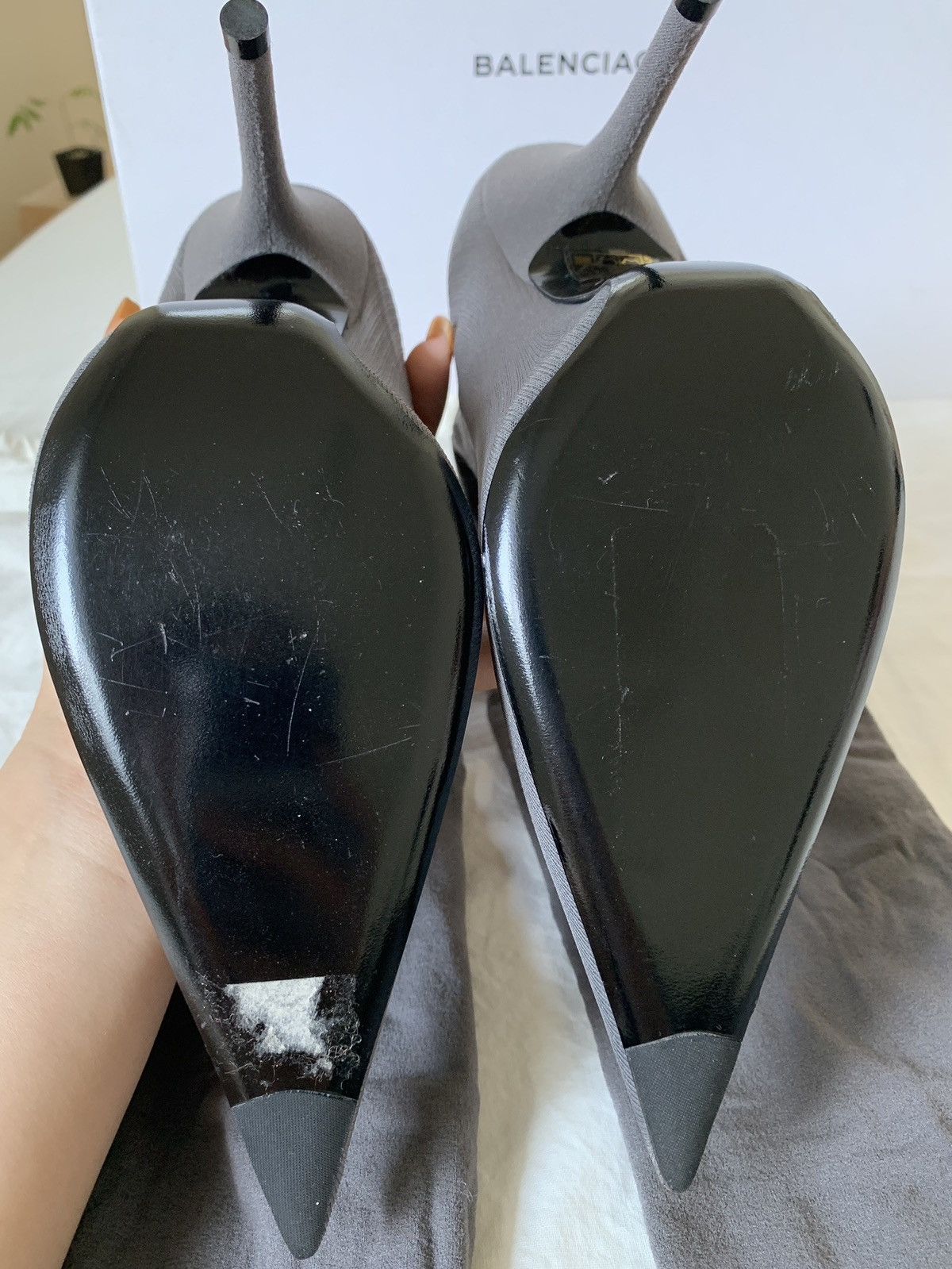 Balenciaga Balenciaga Knife Boot in Stocking Fabric FW2017 Size US 8 / IT 38 - 6 Thumbnail